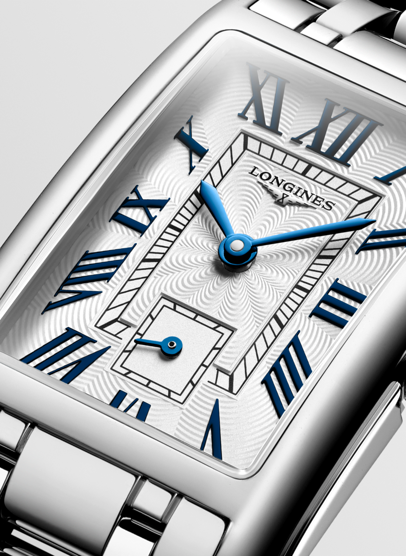 Montre quartz Longines DolceVita en acier inoxydable LONGINES Blanc