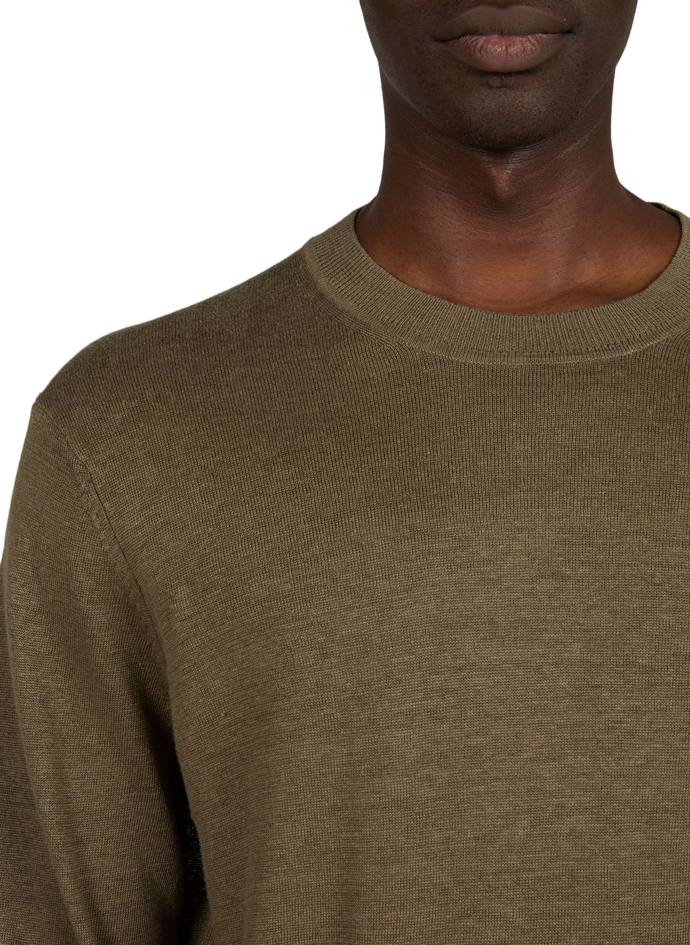 Linen jumper NN.07 Khaki