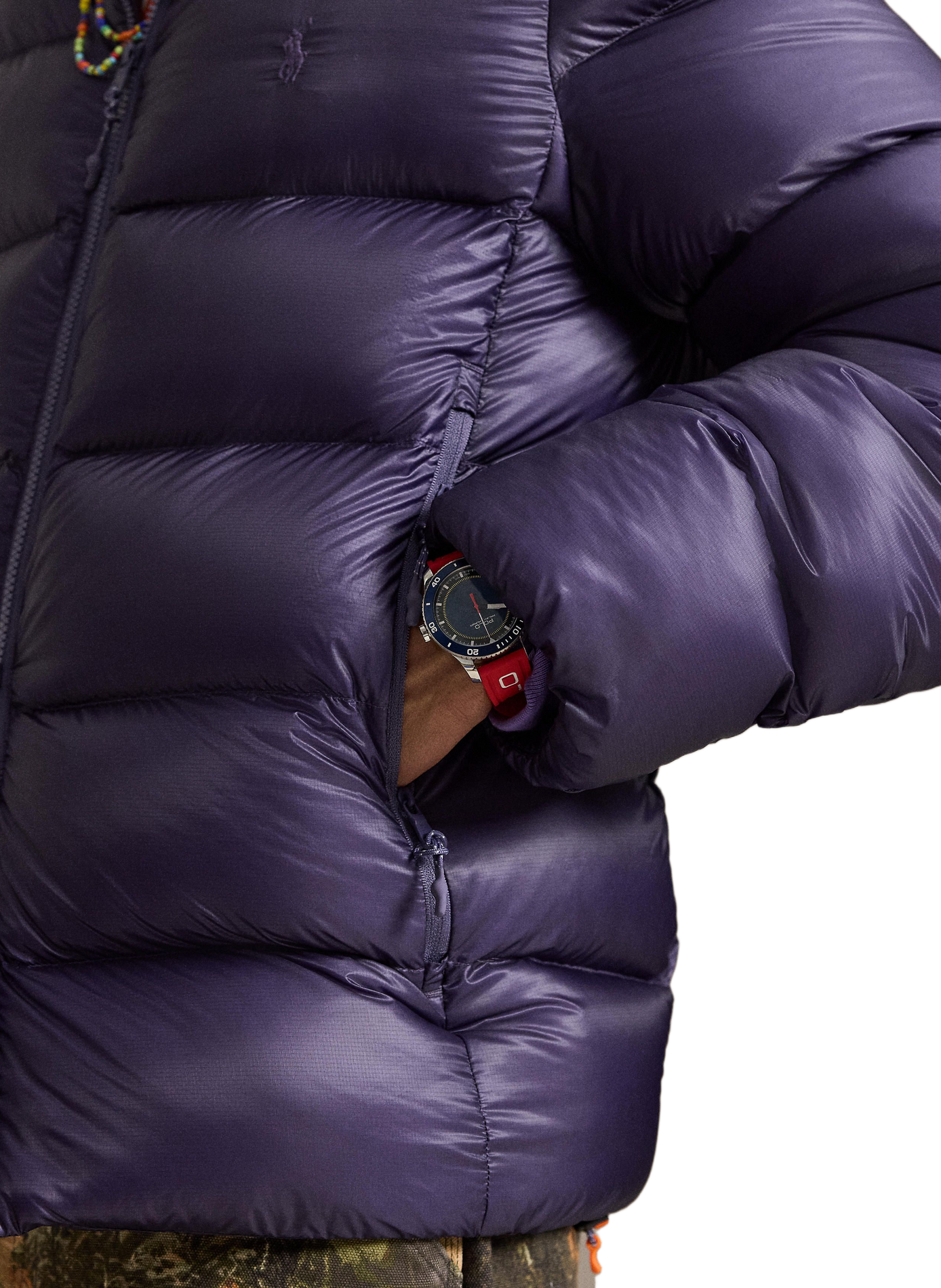 Daunenjacke mit Stehkragen POLO RALPH LAUREN Violett