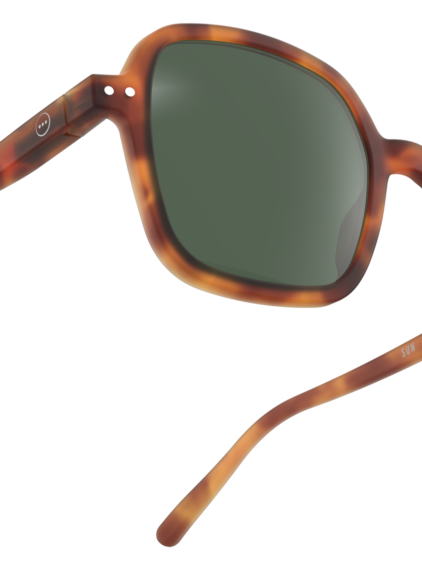 Tortoiseshell sunglasses IZIPIZI Brown