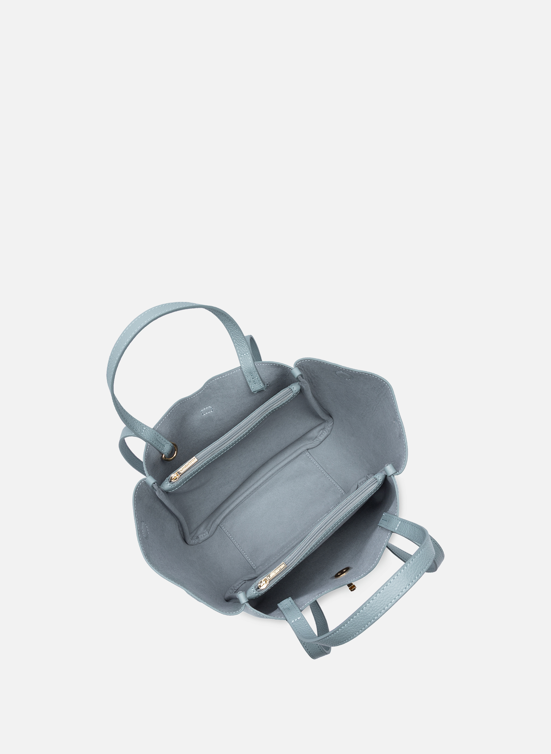 Sac cabas épaule - milano horizon LANCASTER Bleu