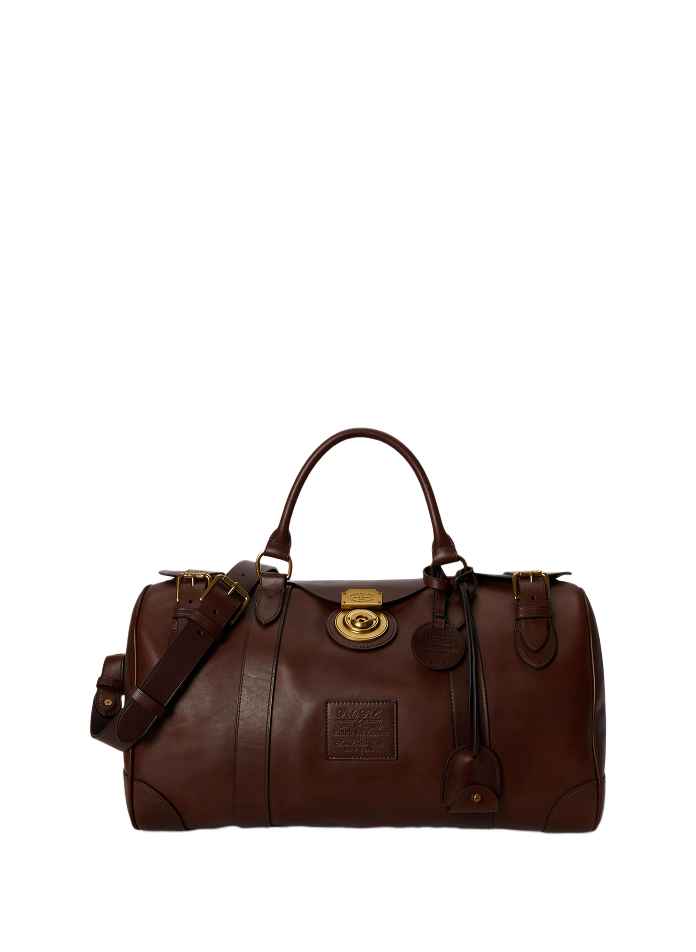 Reisetasche mit goldfarbenen Details POLO RALPH LAUREN Beige