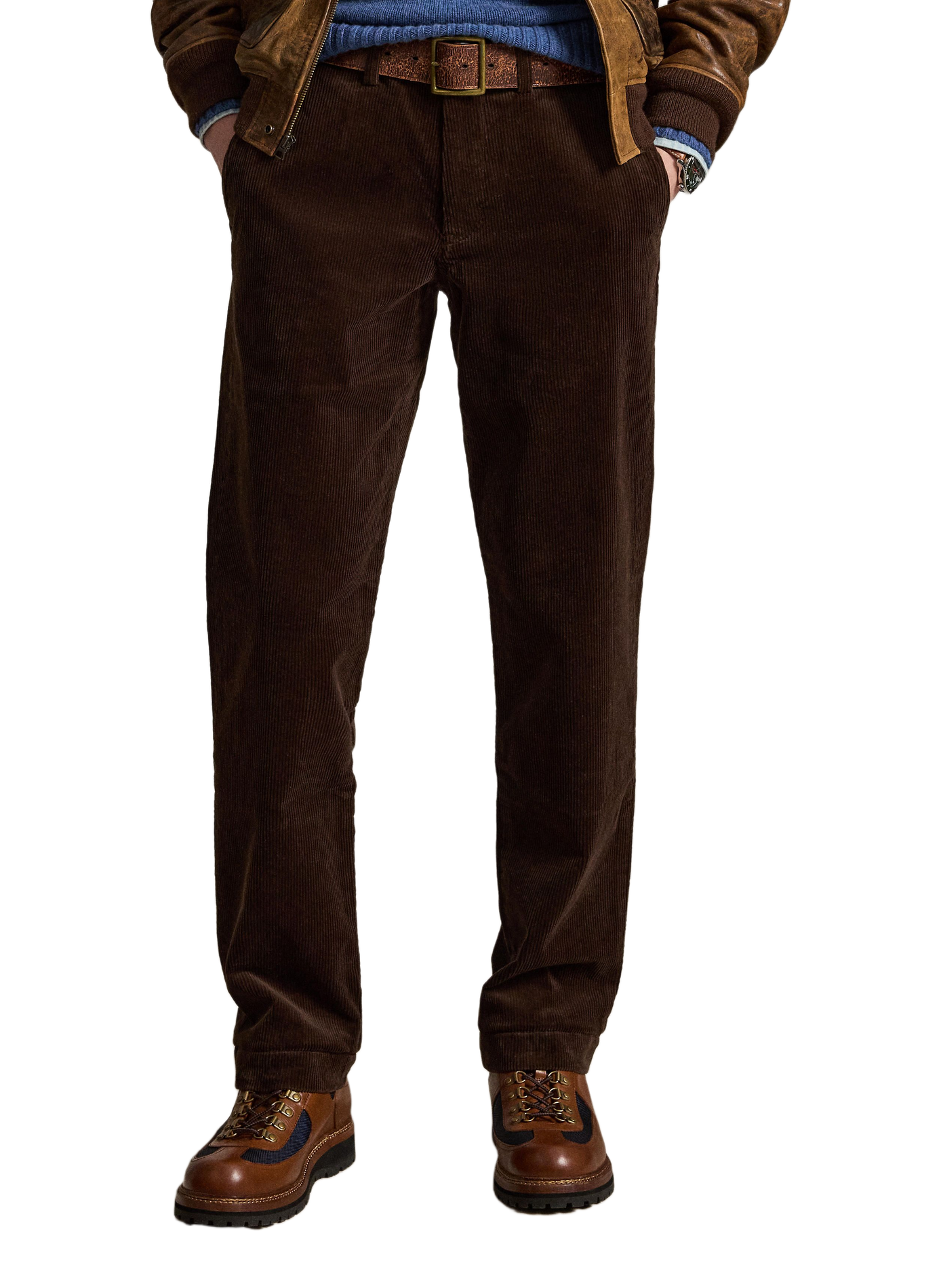 Rechte corduroy broek | Beige POLO RALPH LAUREN Heren