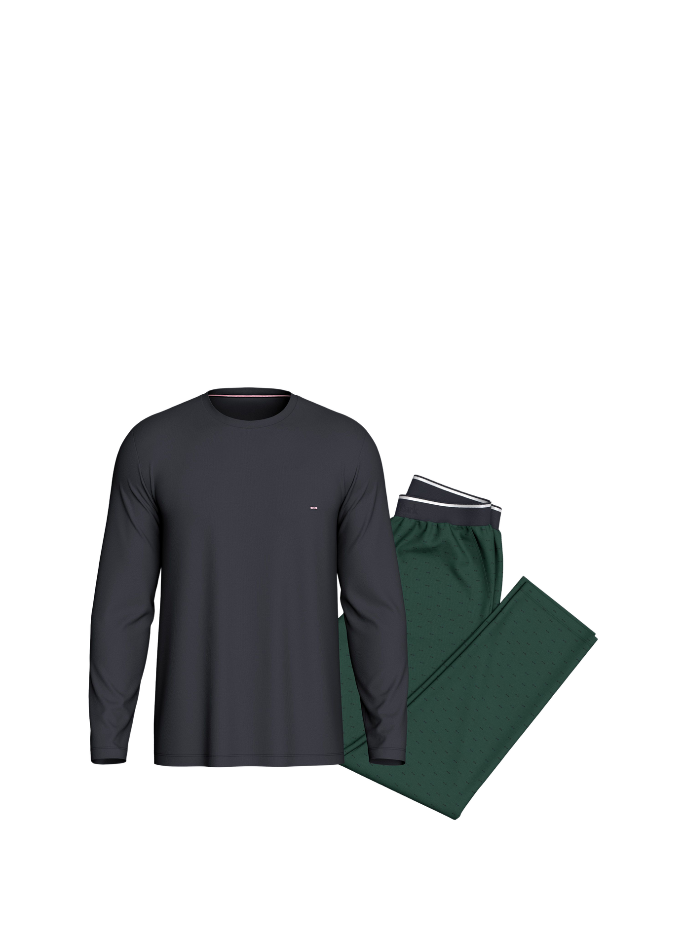 Pyjama en coton EDEN PARK Blauw