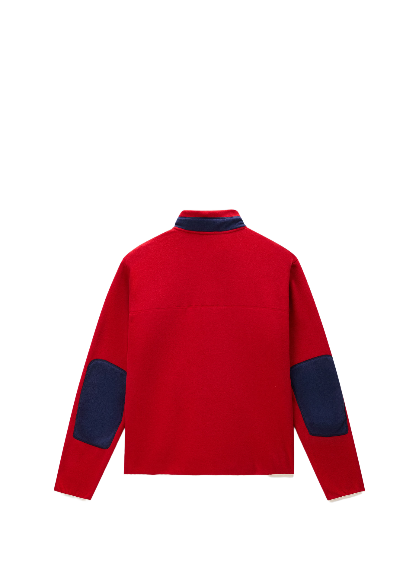 Straight high-neck polar fleece NAPAPIJRI Red