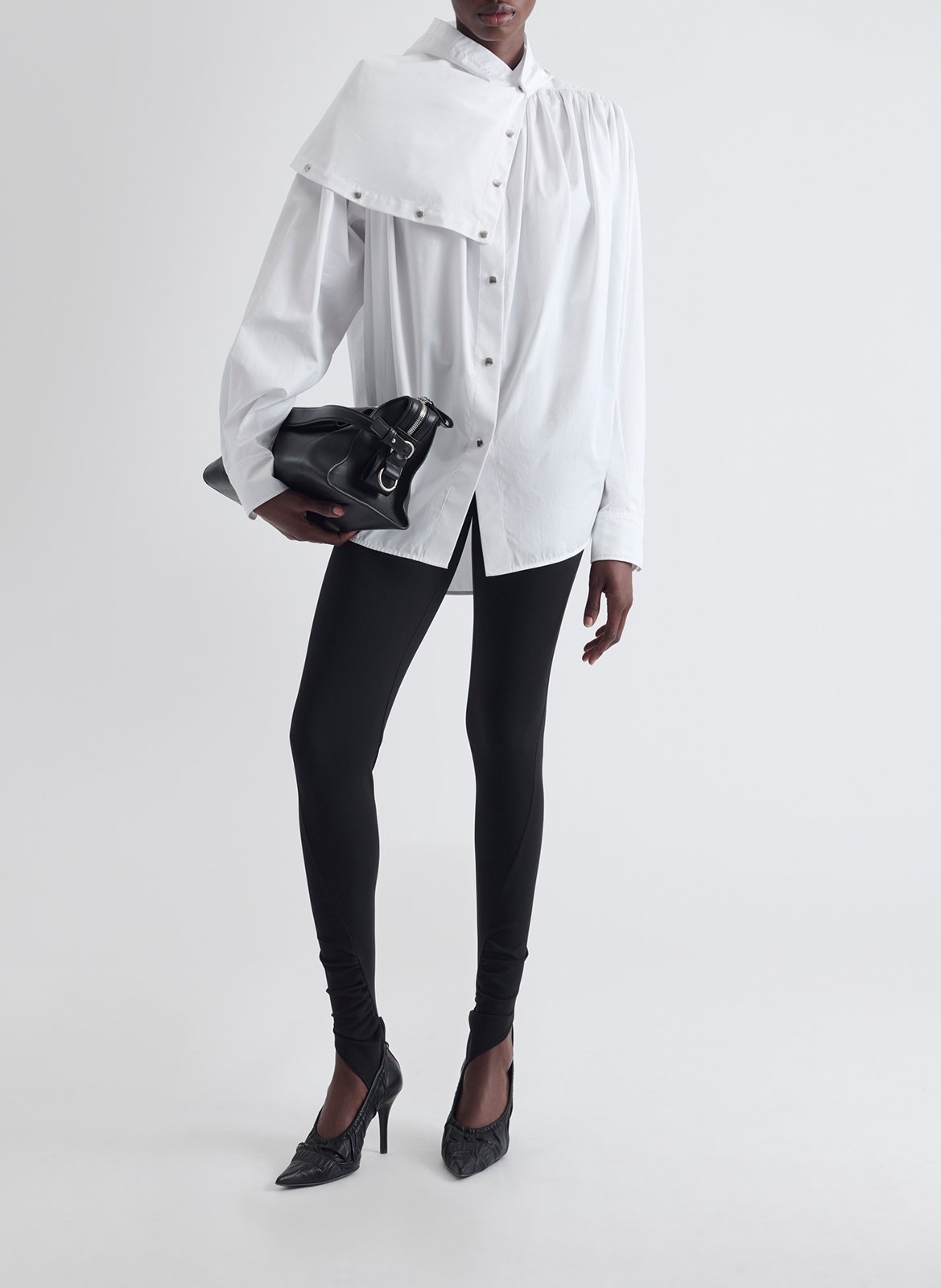 Chemise ample à col boutonné unie fatal IRO Blanc