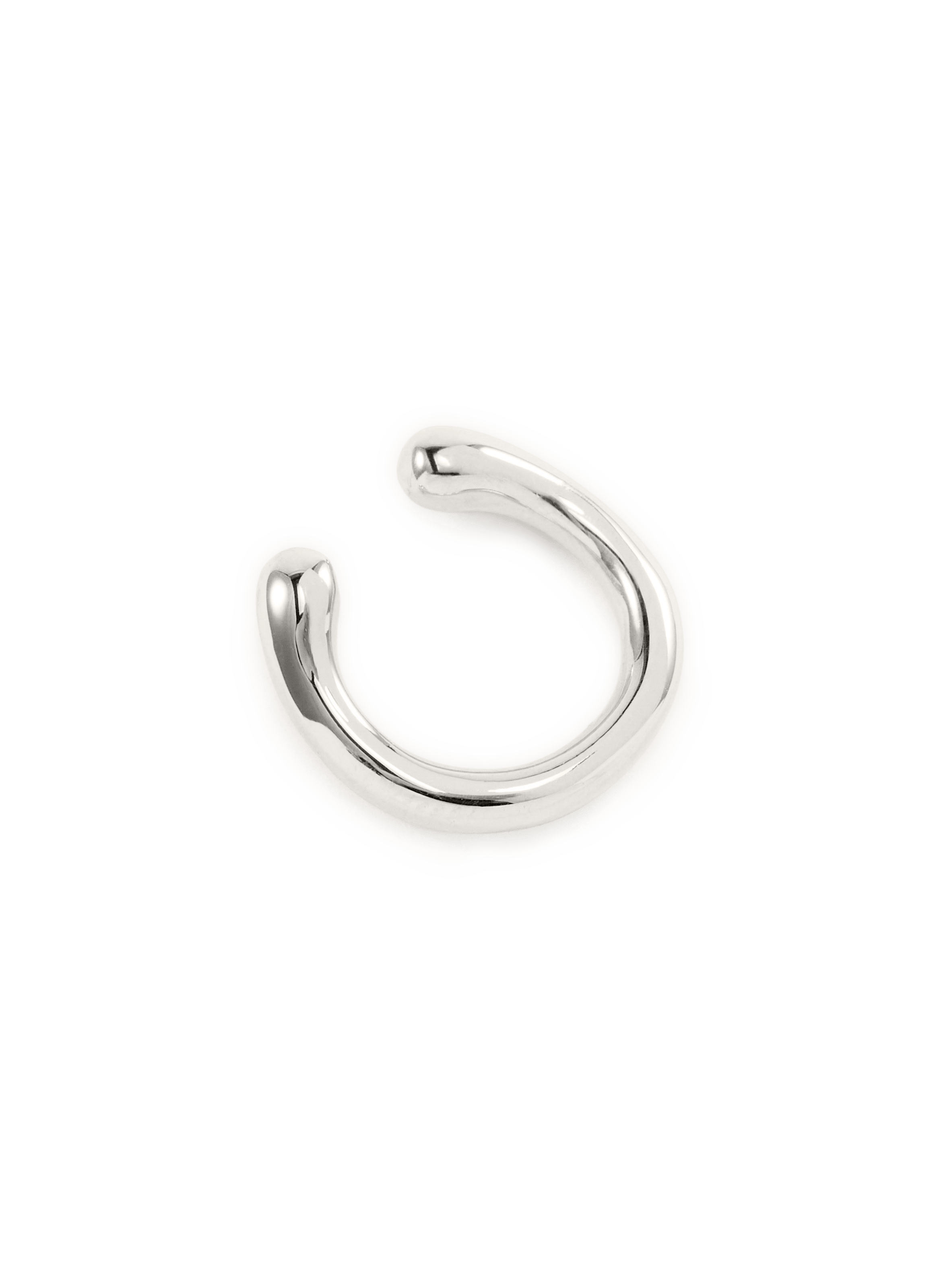 Ear cuff Curl en argent MARIA BLACK Argent