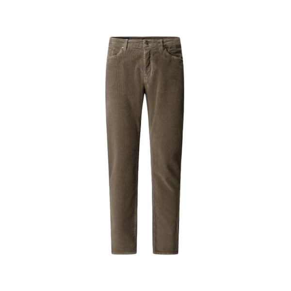 Pantalon droit en coton mélangé Pantalon droit en coton mélangé