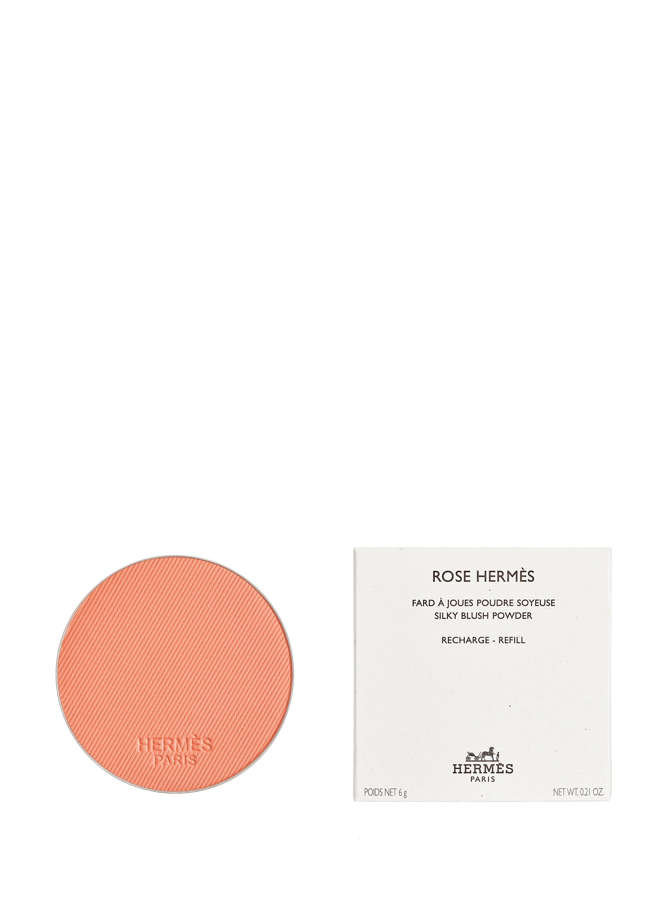 Rose Hermès, recharge fard à joues Silky Blush, Rose Abricot HERMÈS Rose abricot