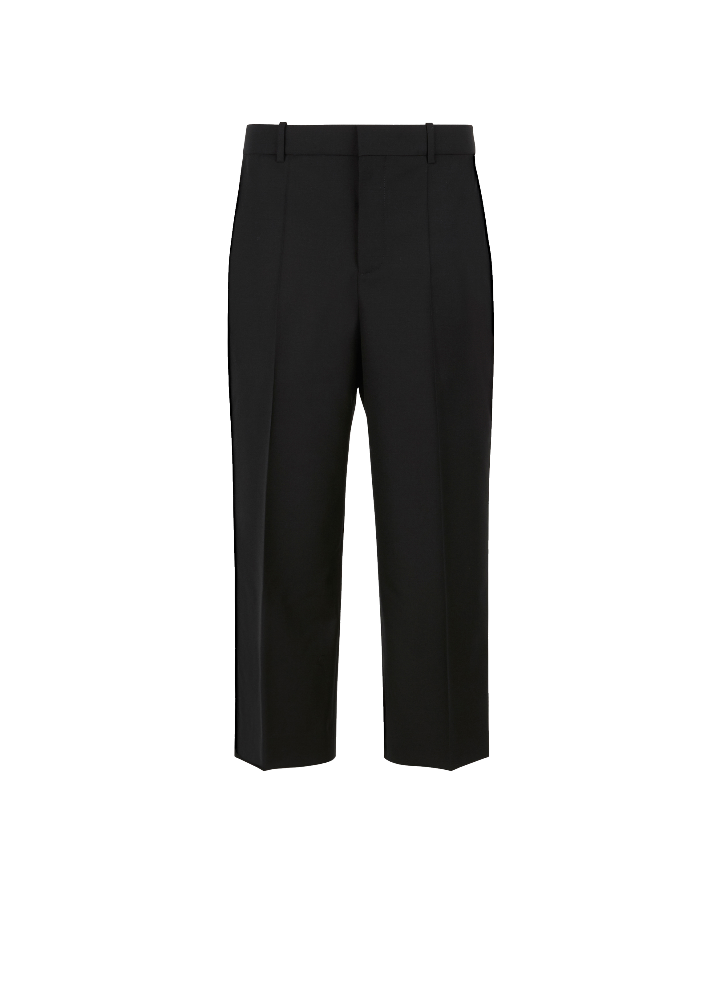 Pantalon raccourci en laine