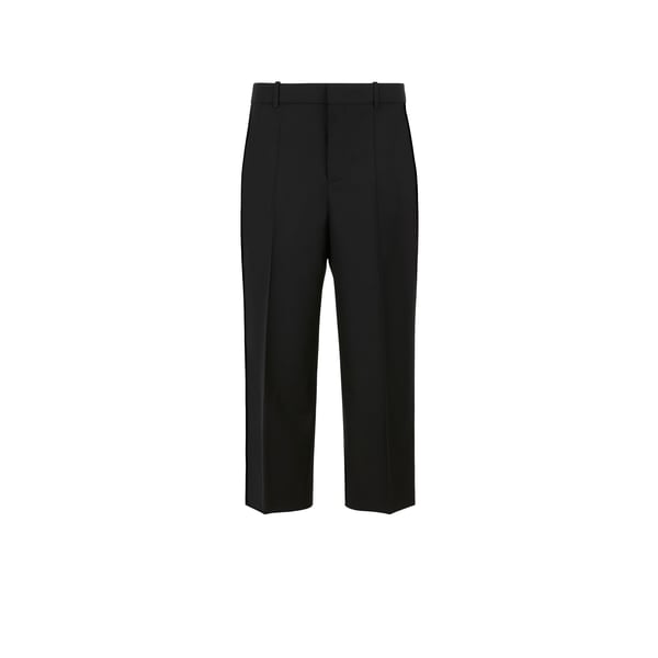 Pantalon raccourci en laine
