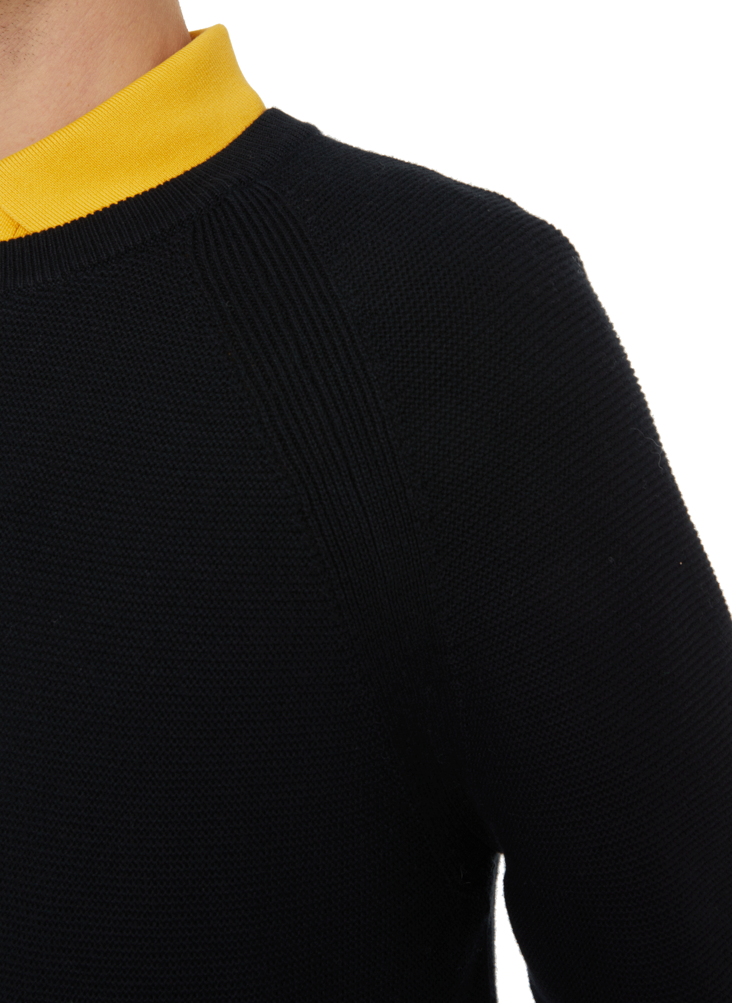 Straight cotton knit jumper DOCKERS Black