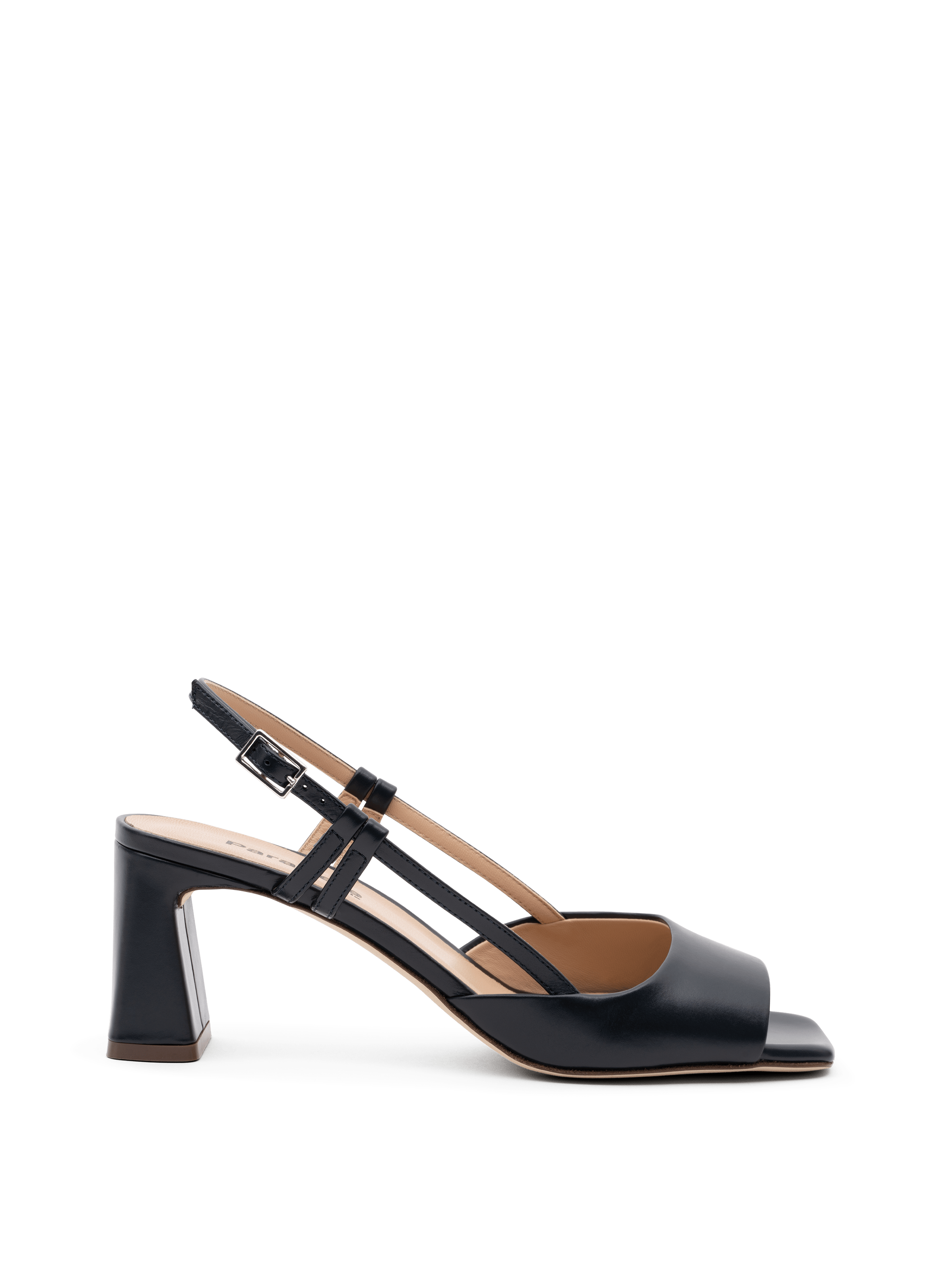 Sandale en cuir veau imias - bleu PARALLELE