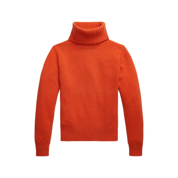 Col roulé en laine