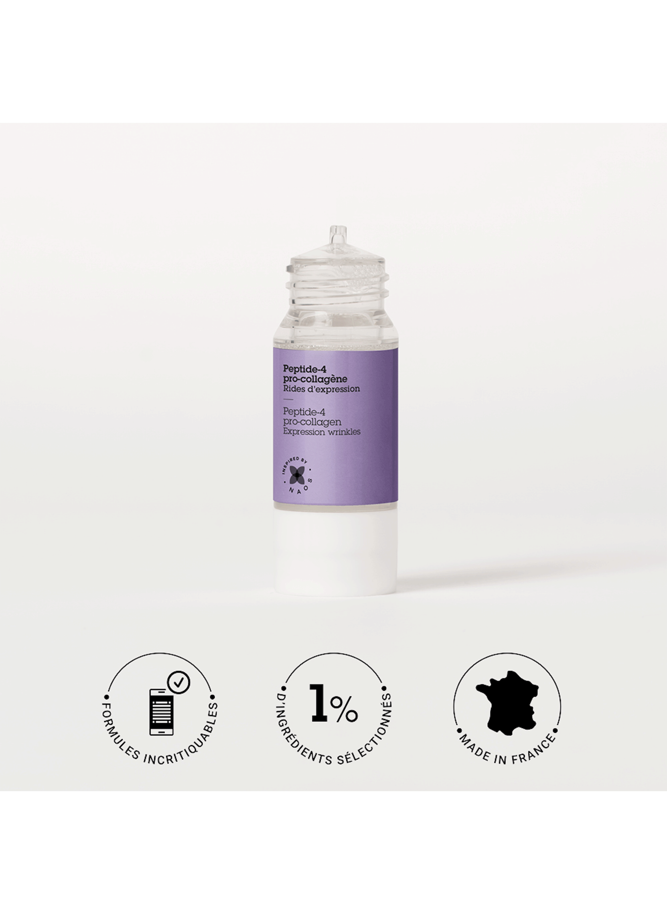 Pure active peptide-4 pro-collagen ETAT PUR No color