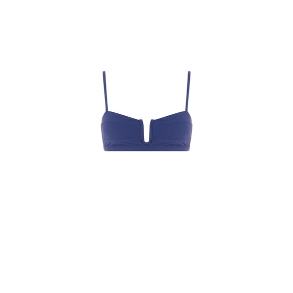 Haut de maillot de bain texturé Haut de maillot de bain texturé