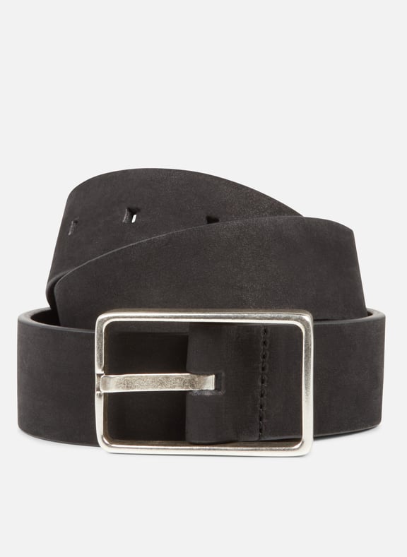 Ceinture à boucle en cuir Noir by IKKS IKKS Ceinture à boucle en cuir Noir
