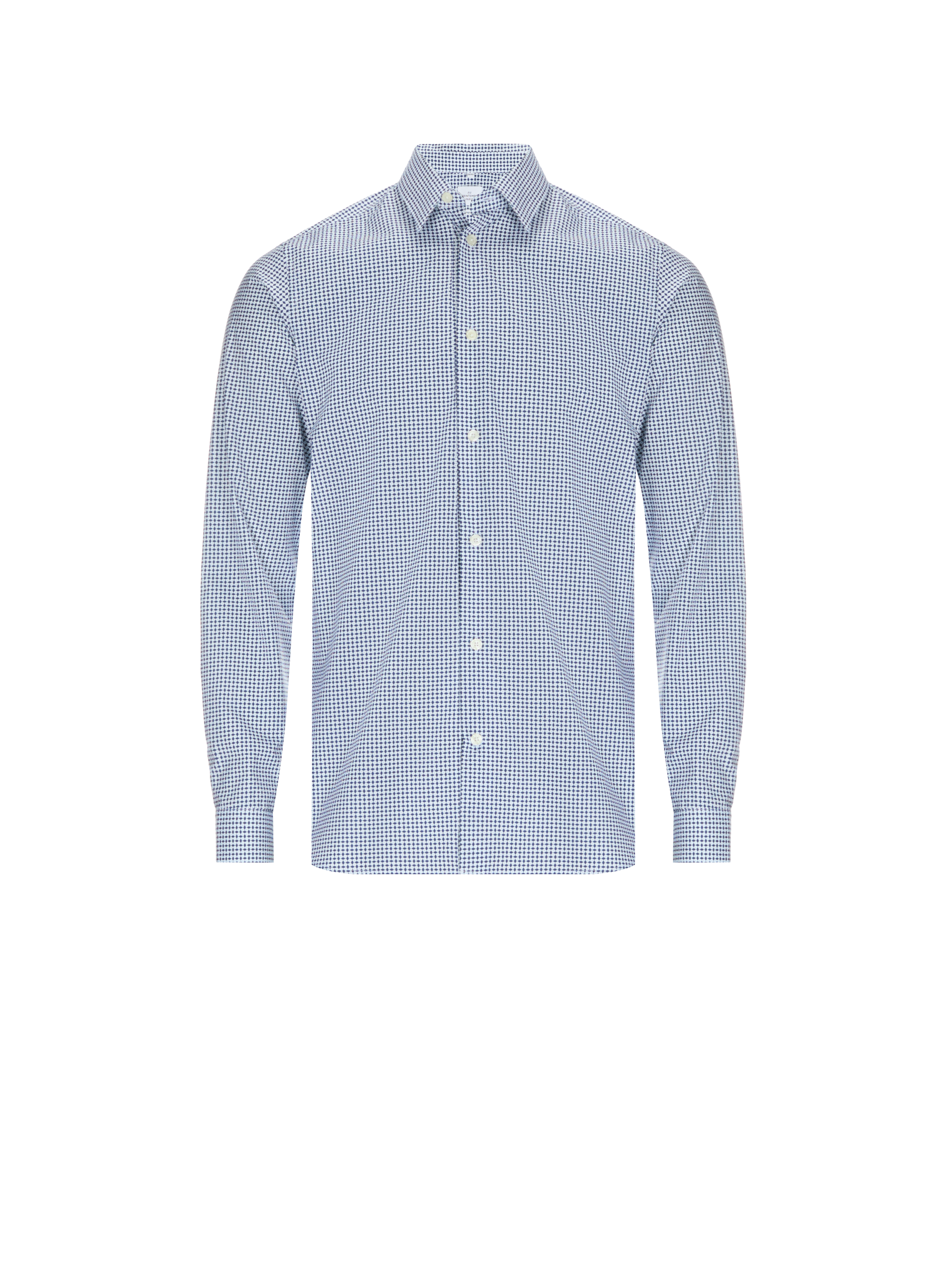 Chemise imprimée en coton  Bleu