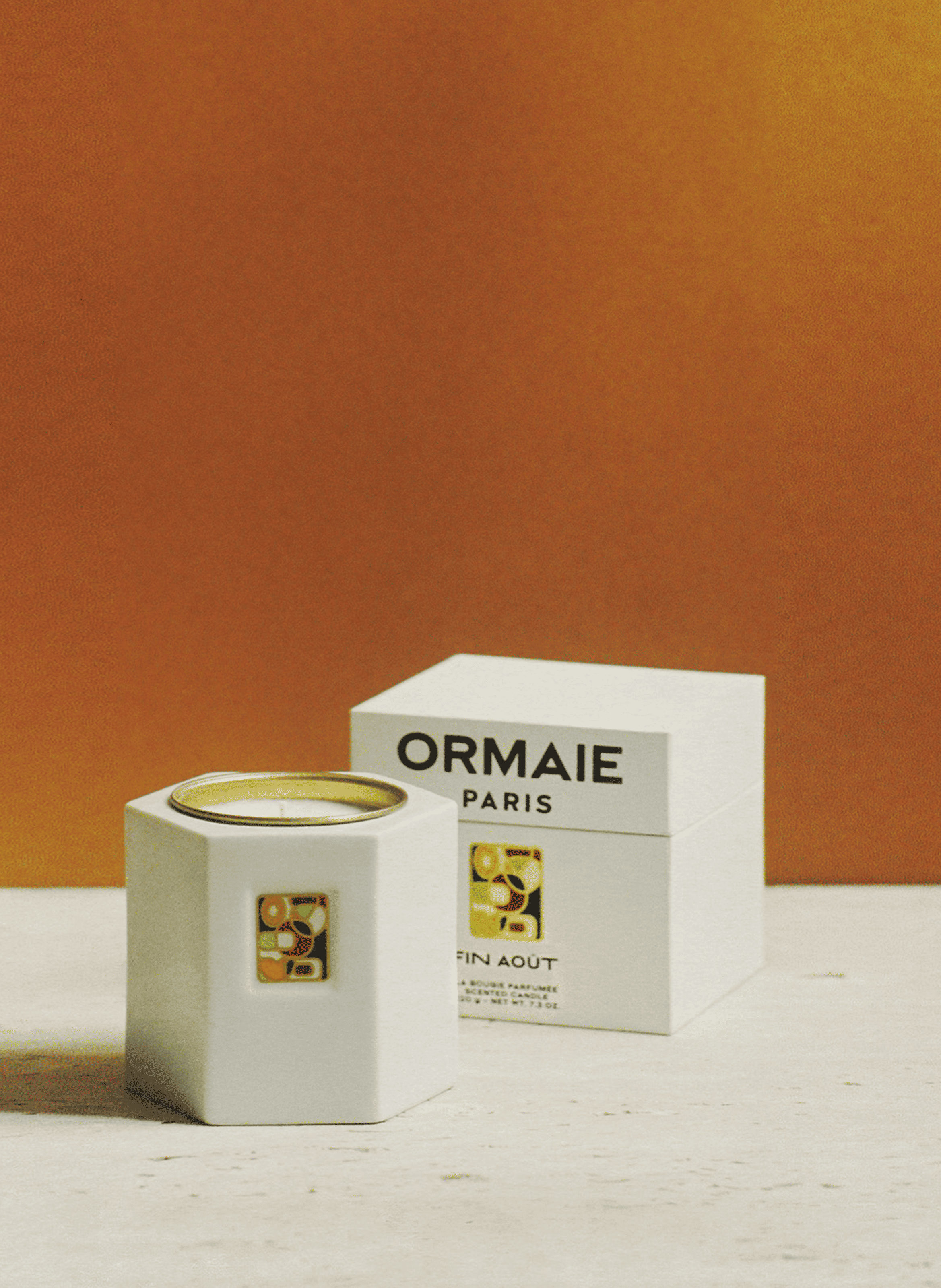 Porcelain candle End of August ORMAIE No color