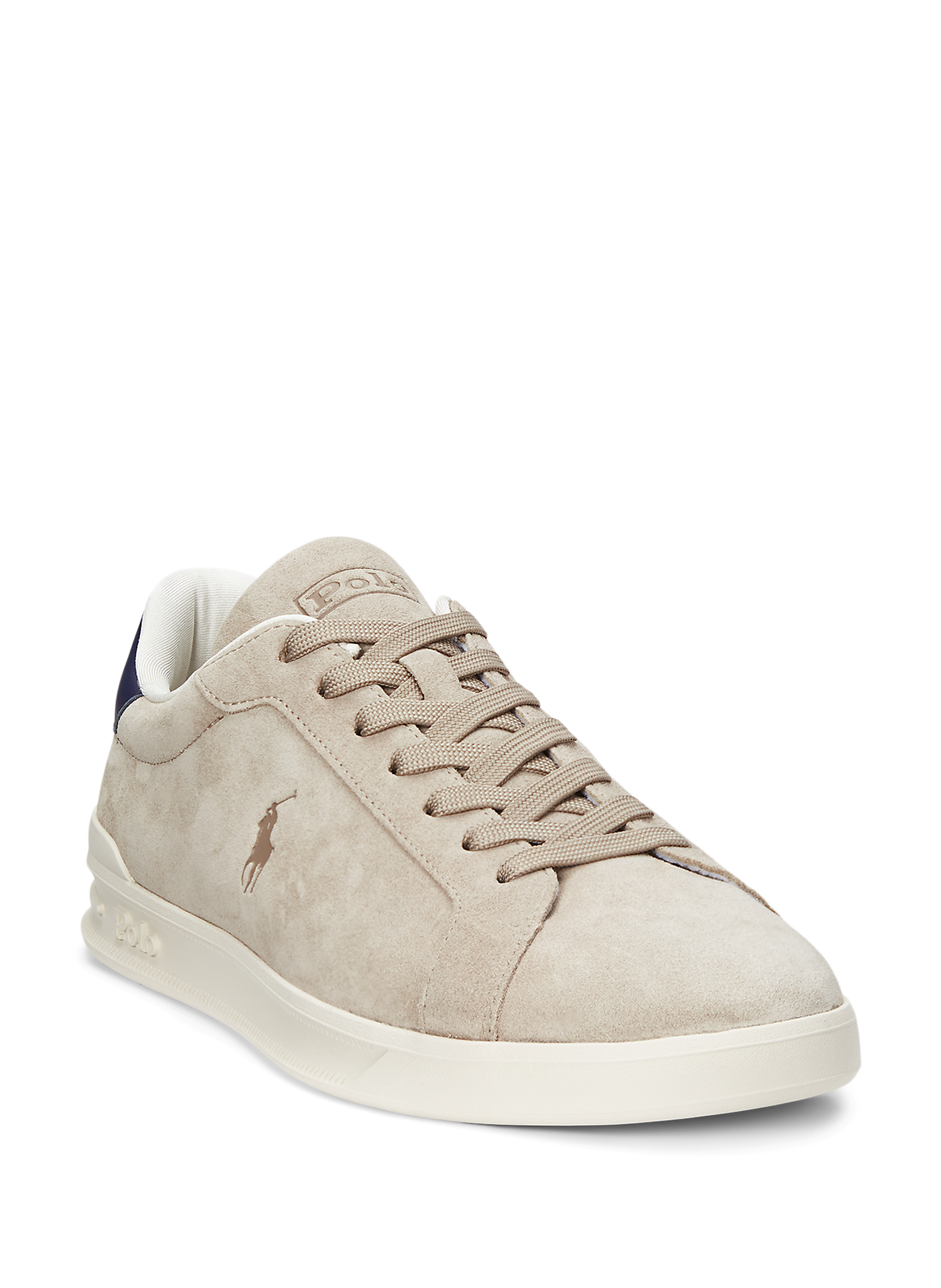 Leather sneakers POLO RALPH LAUREN Beige