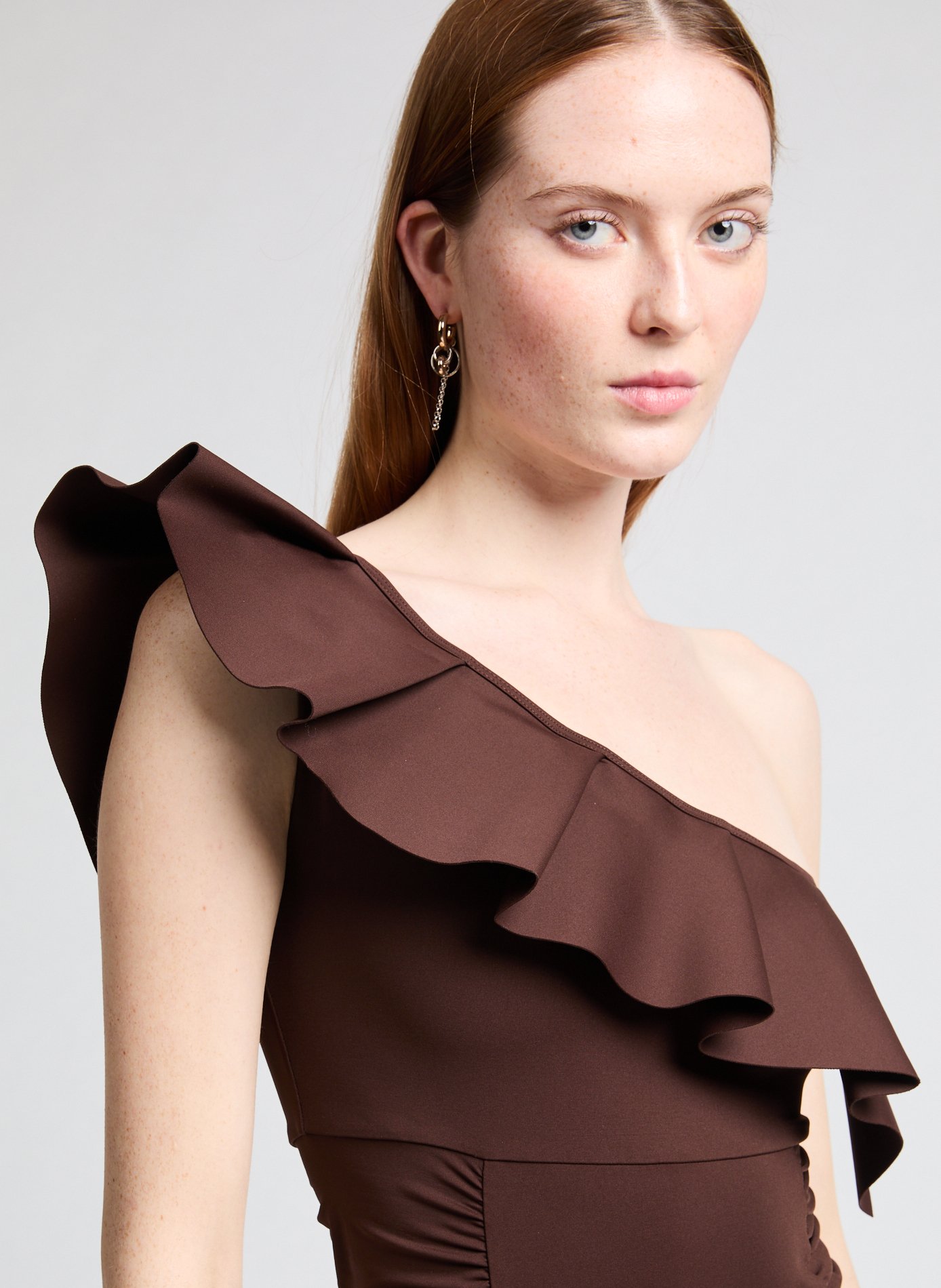 One-piece swimsuit MAIO PARIS Brown