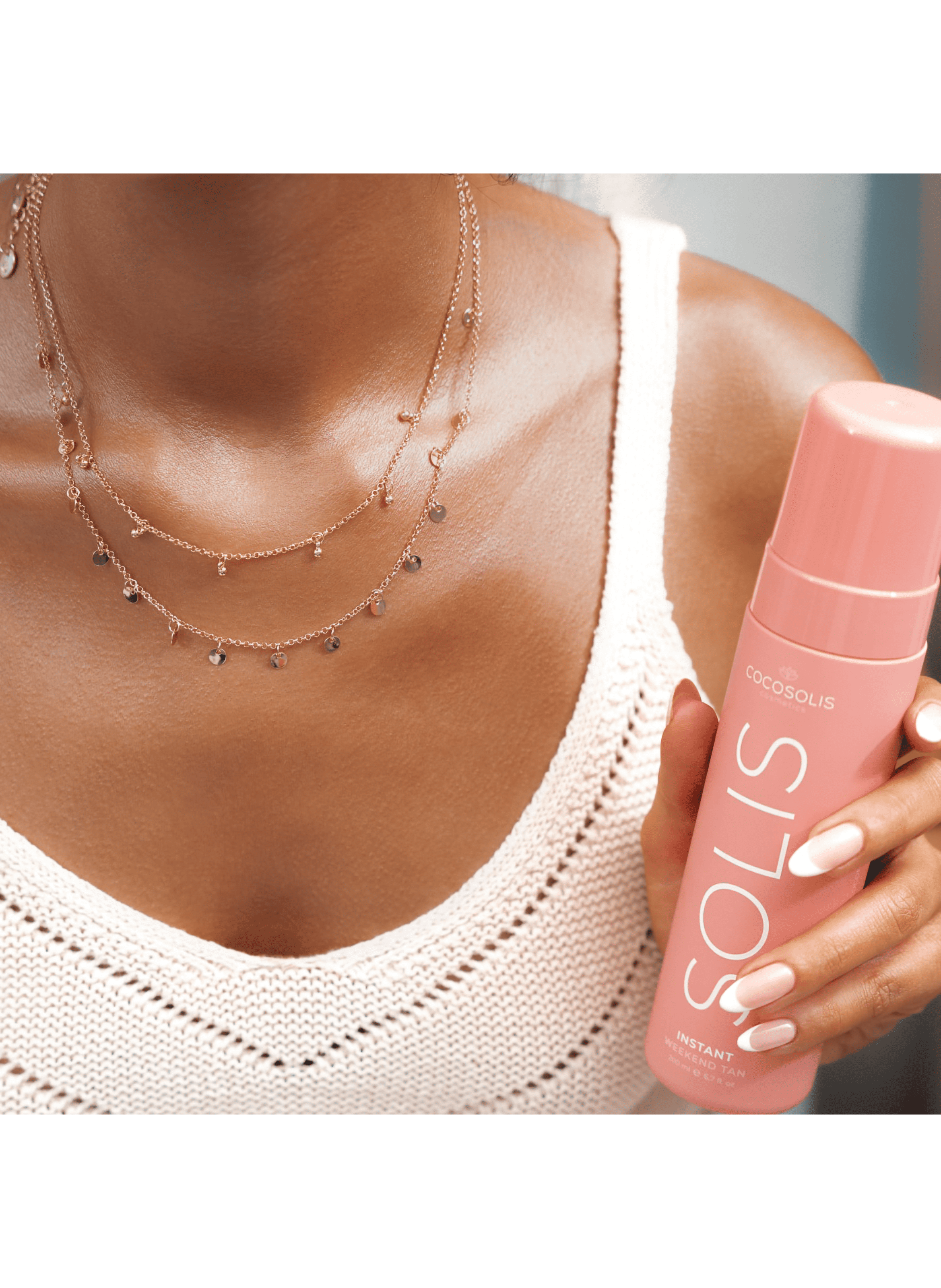 Natural instant tanning mousse COCOSOLIS No color