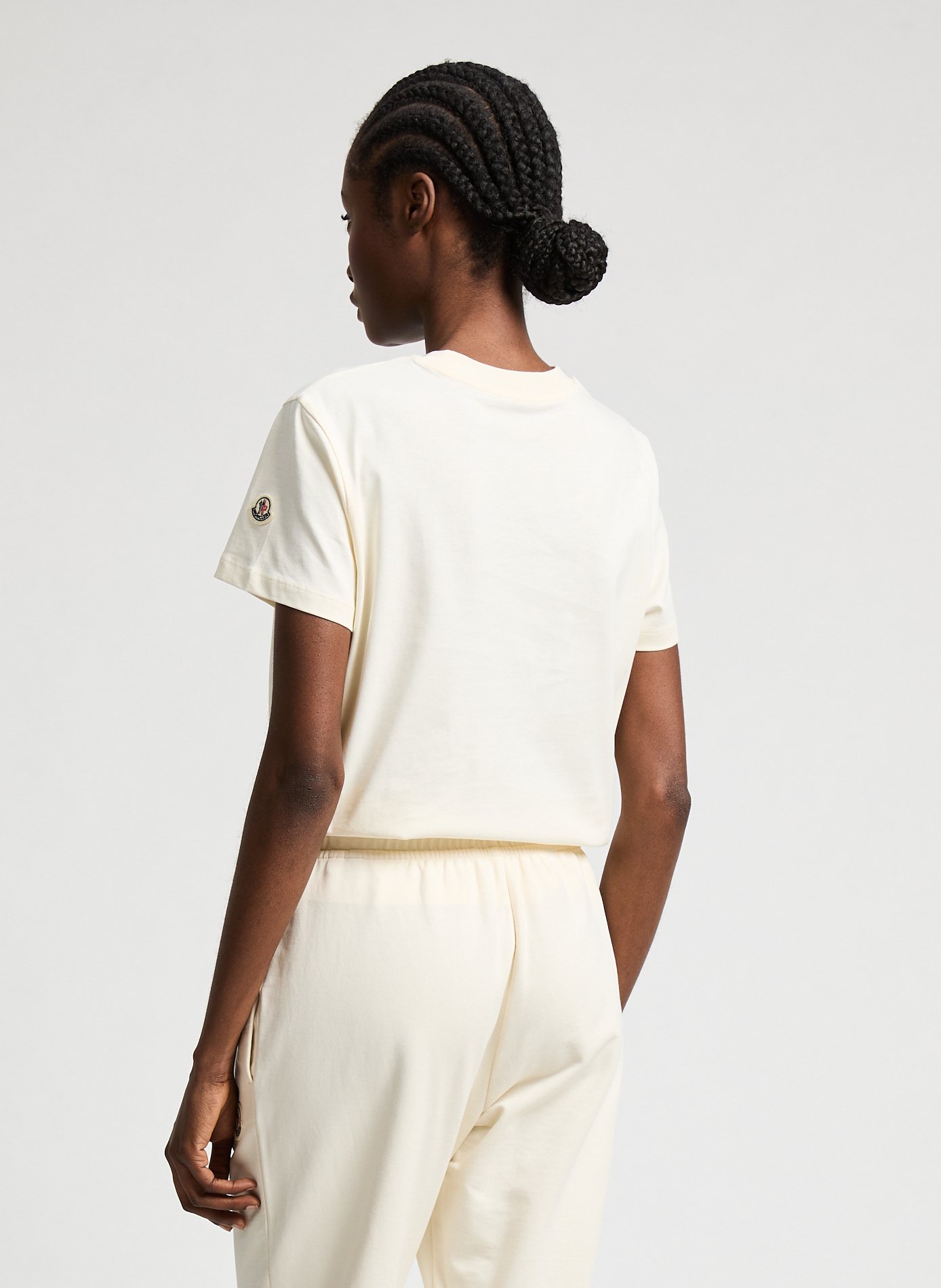 Cotton T-shirt MONCLER White