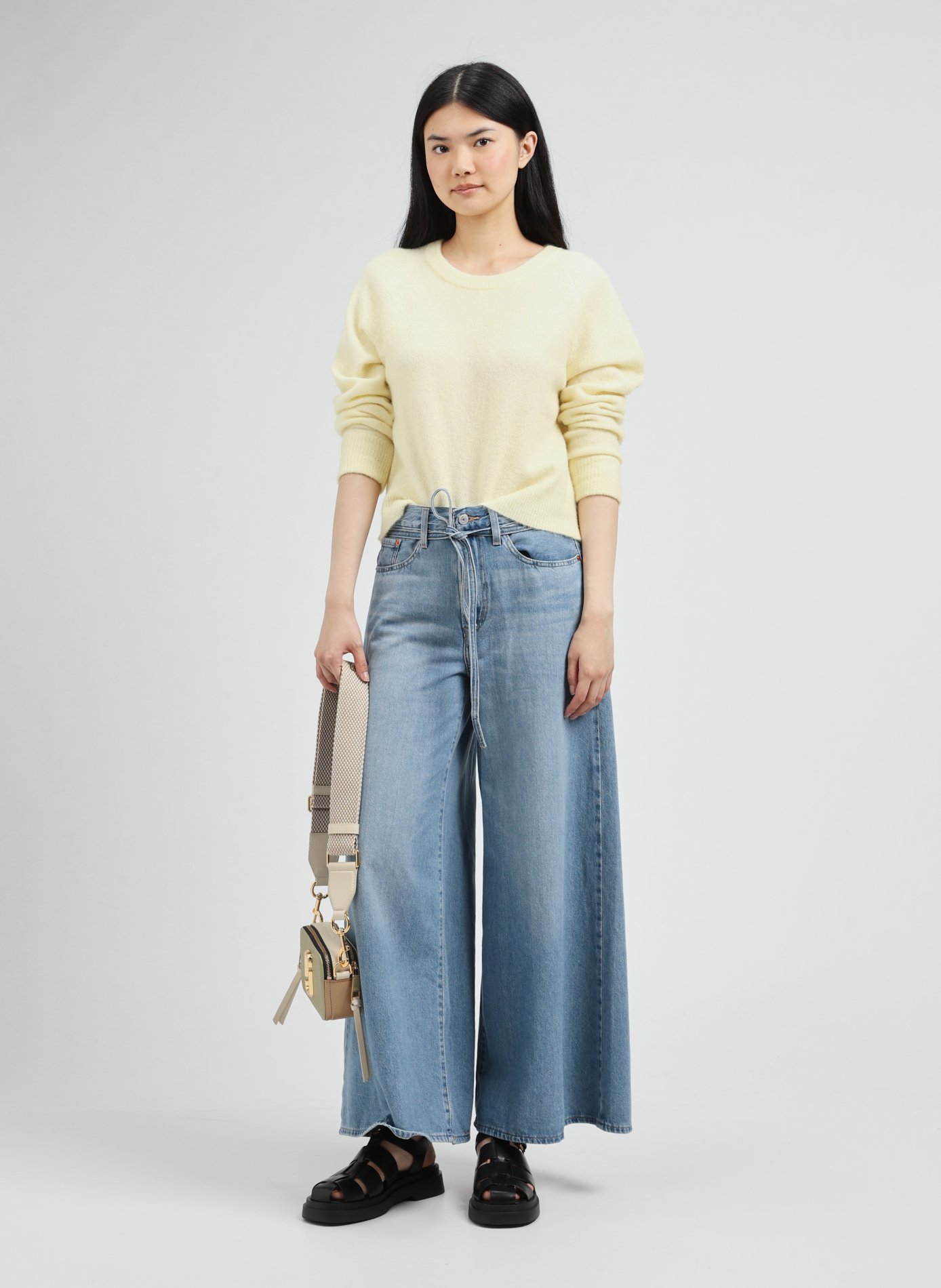 Pull uni en laine SAMSOE SAMSOE Beige