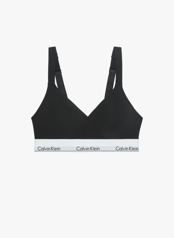 Brassière en coton mélangé | Noir by CALVIN KLEIN Brassière en coton mélangé Noir