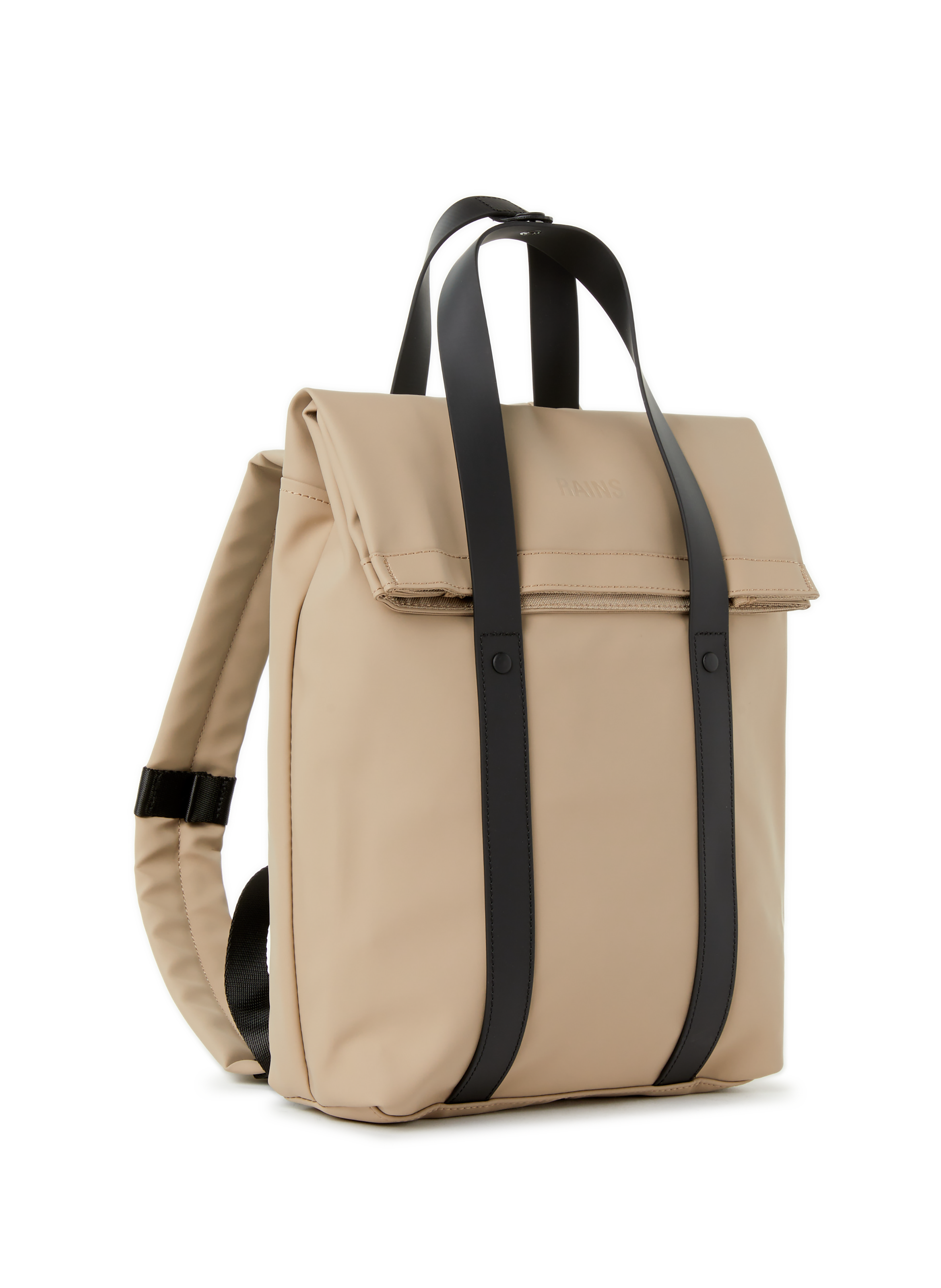 2 Way Tote Mini Backpack RAINS Beige
