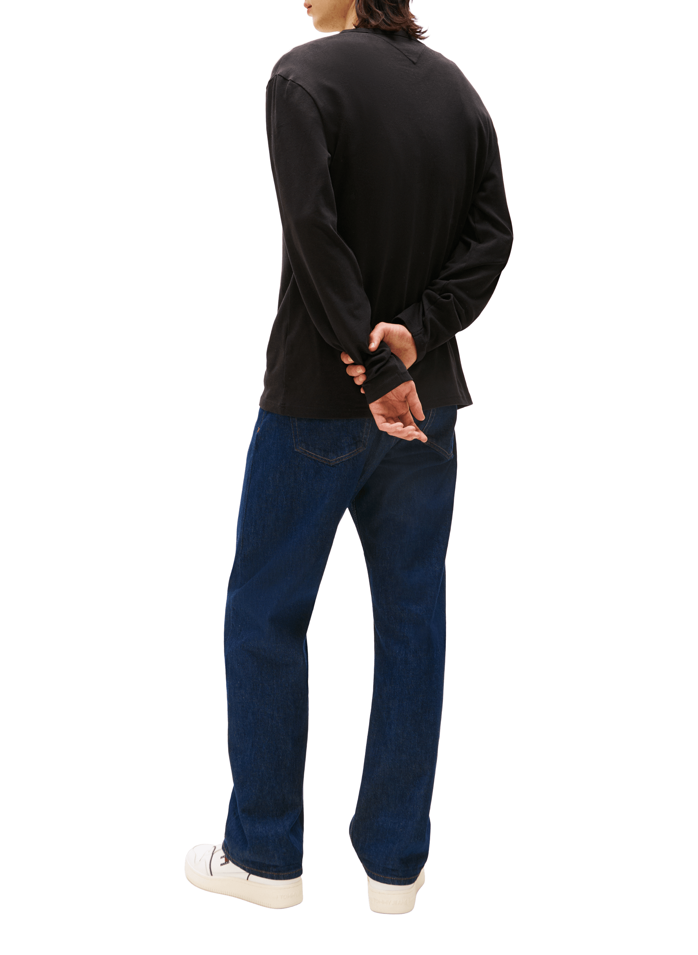 Long sleeve T-shirt TOMMY HILFIGER Black