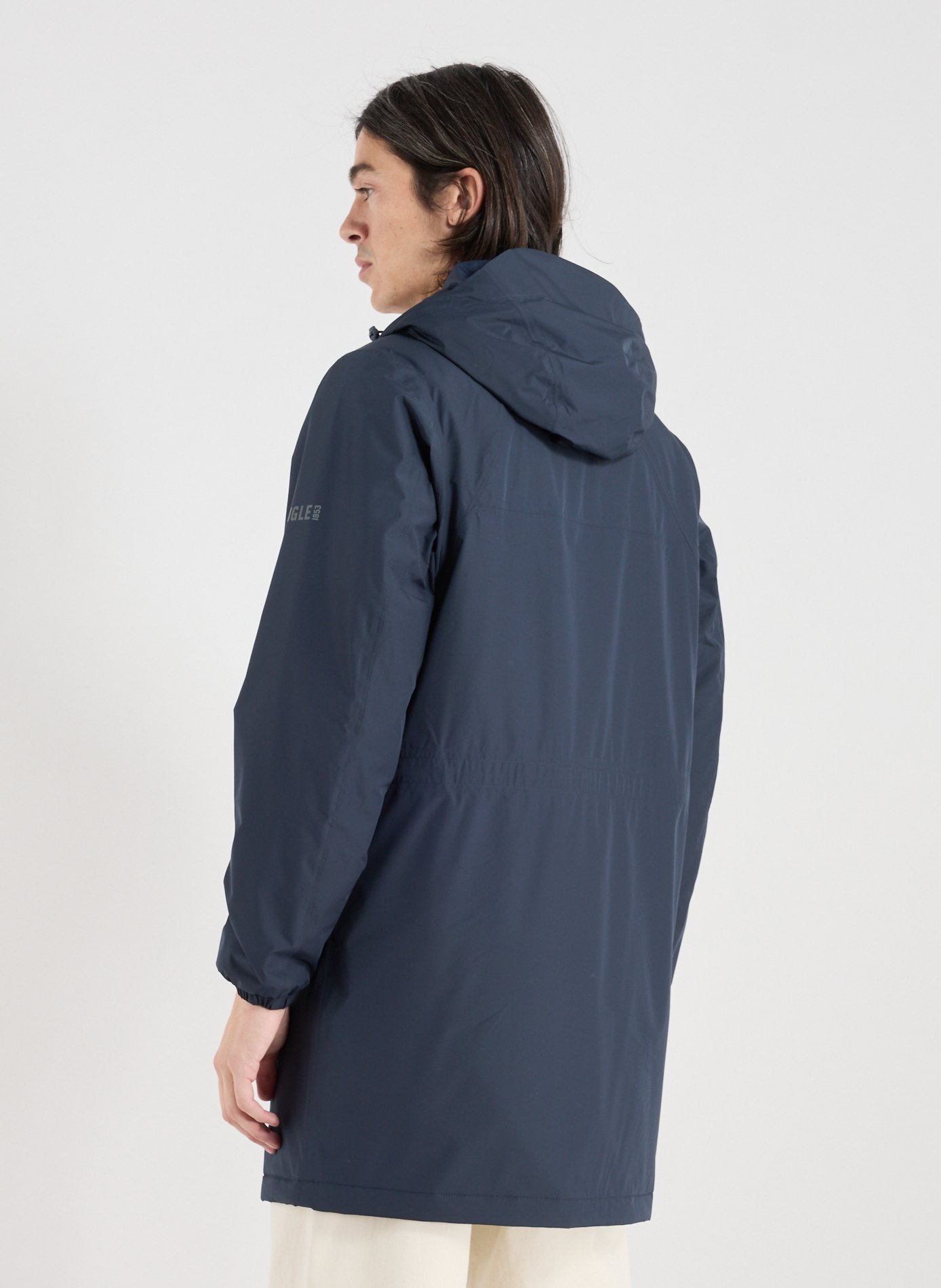 Parka Rainpack à capuche AIGLE Bleu