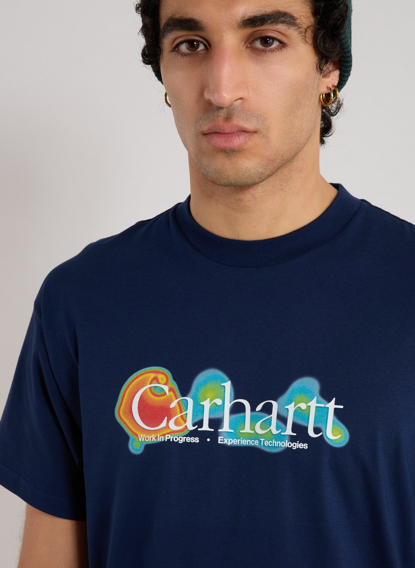 Classic Cotton T-Shirt CARHARTT WIP Blue