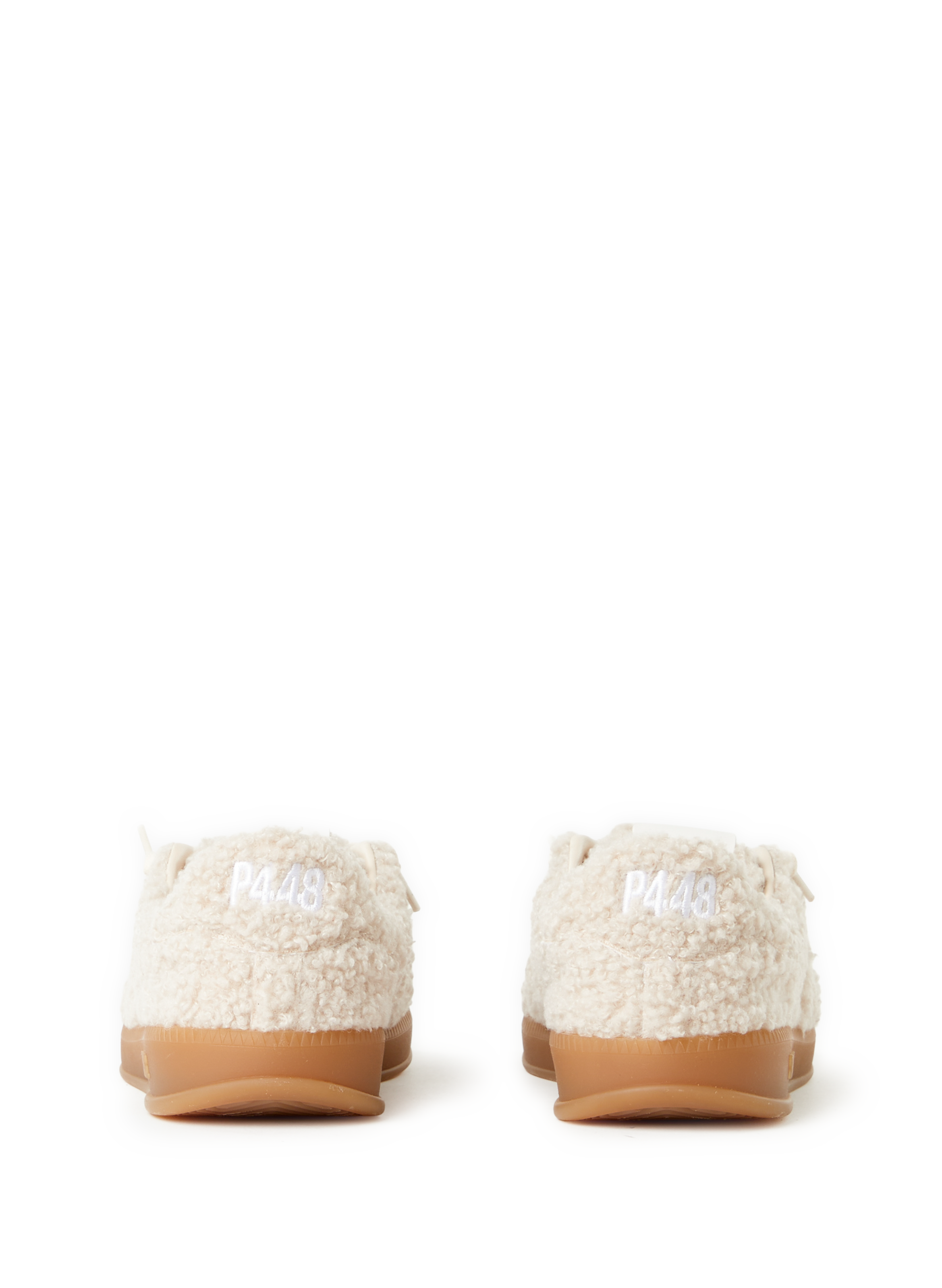 Shearling sneakers P448 Beige