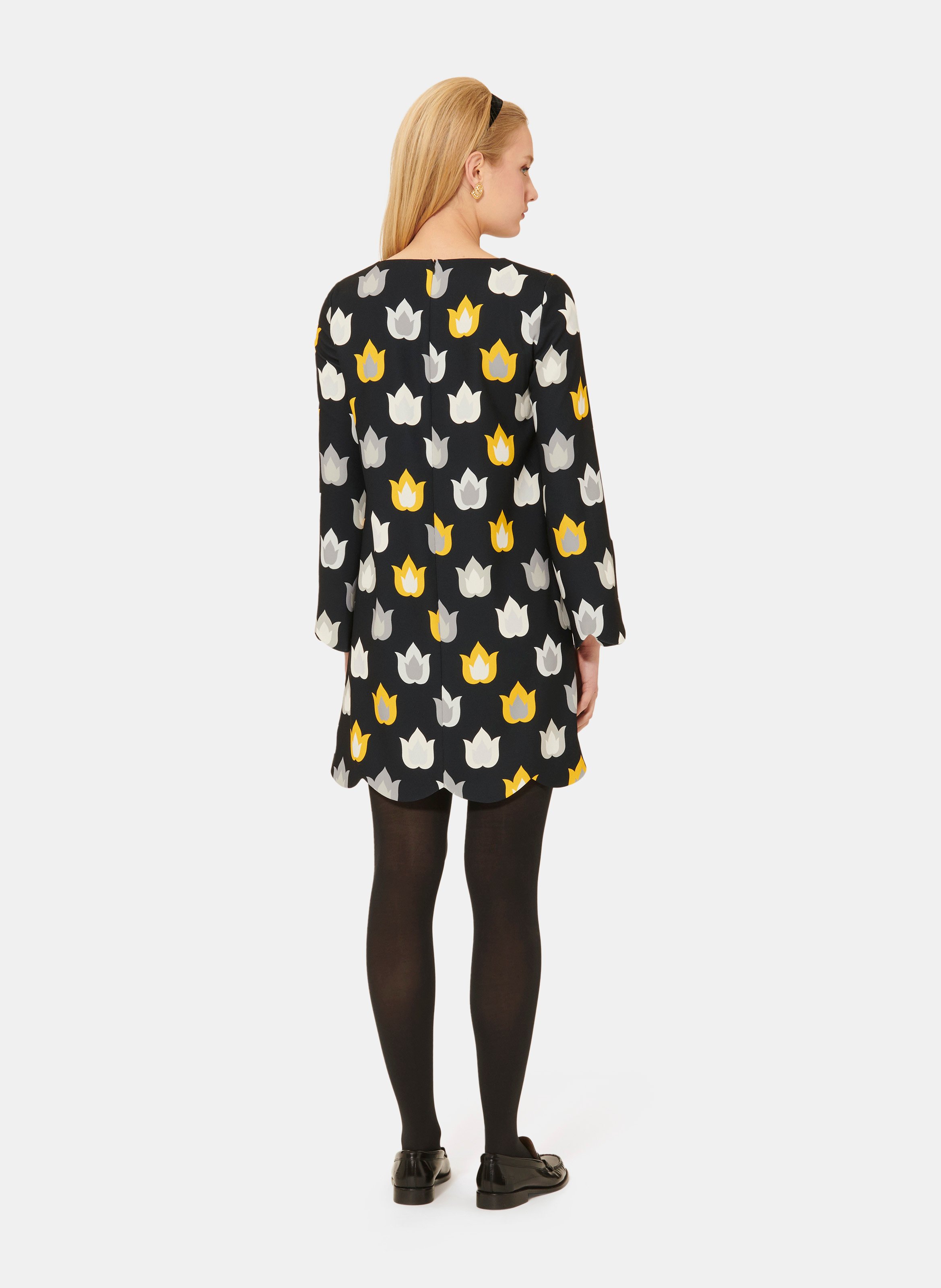 Robe ruoda TARA JARMON Gris