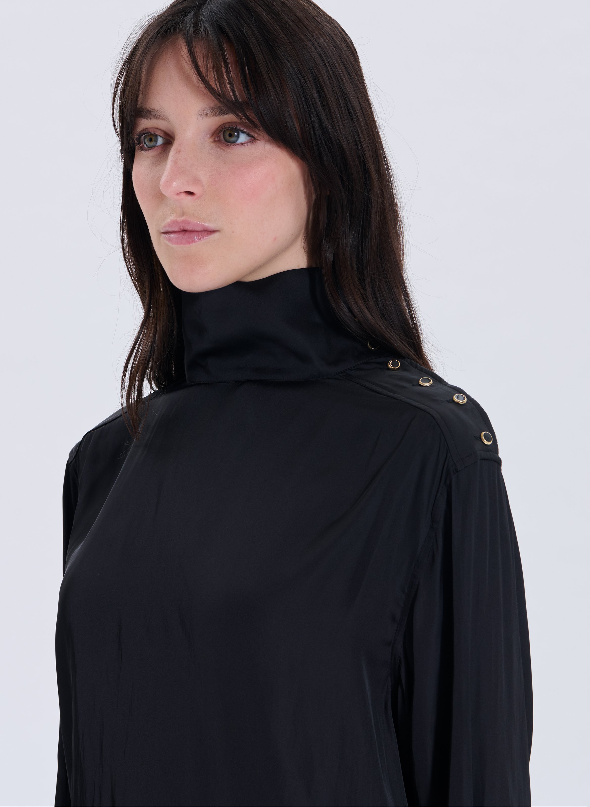 Chemise  charme ZAPA Noir