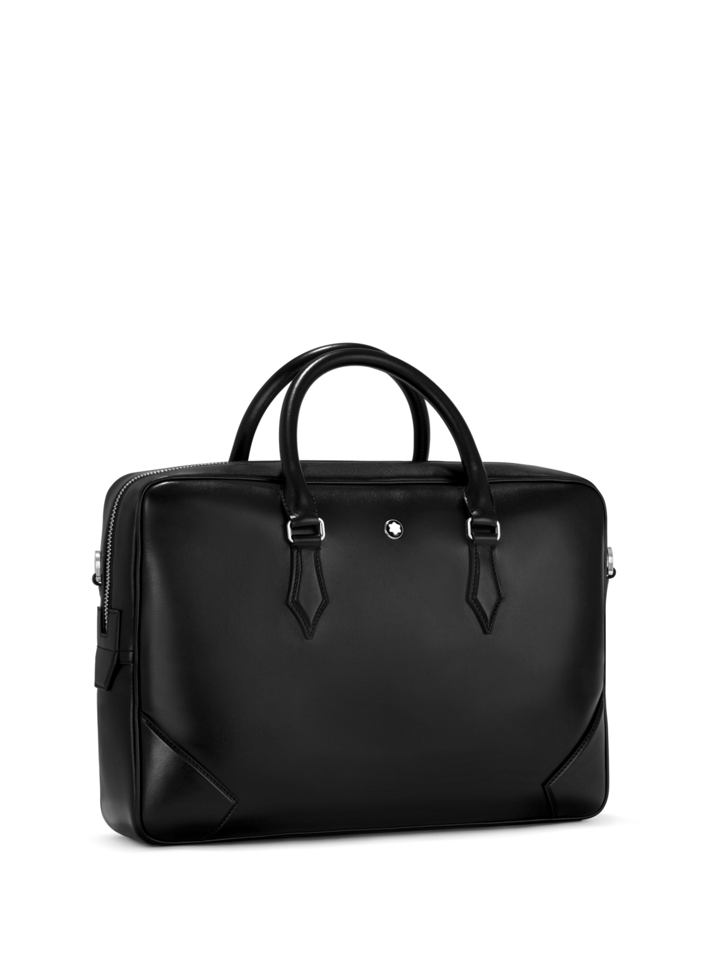 Porte-document en cuir lisse MONTBLANC Noir