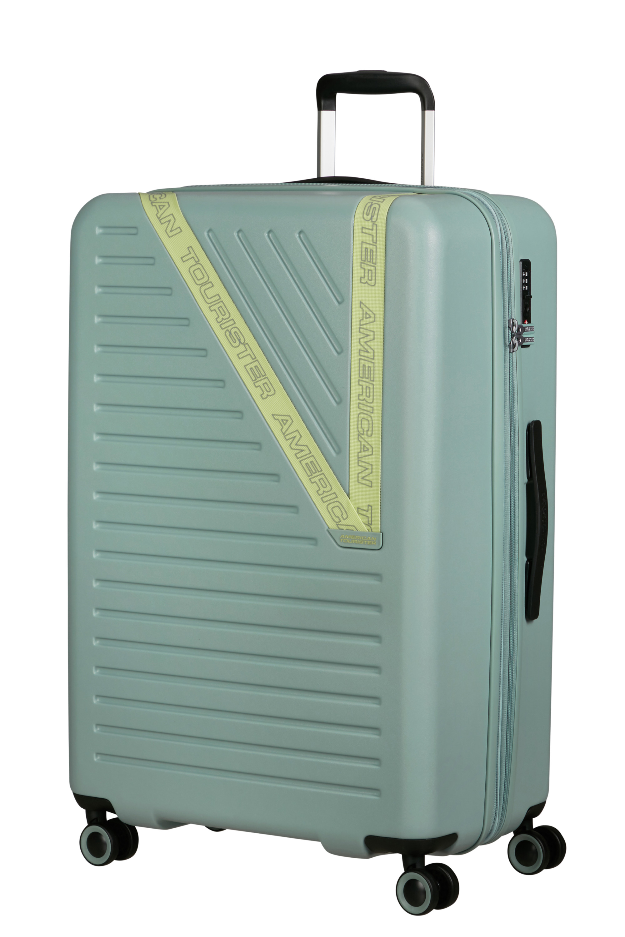 Dynabelt valise 4 roues taille l AMERICAN TOURISTER Vert