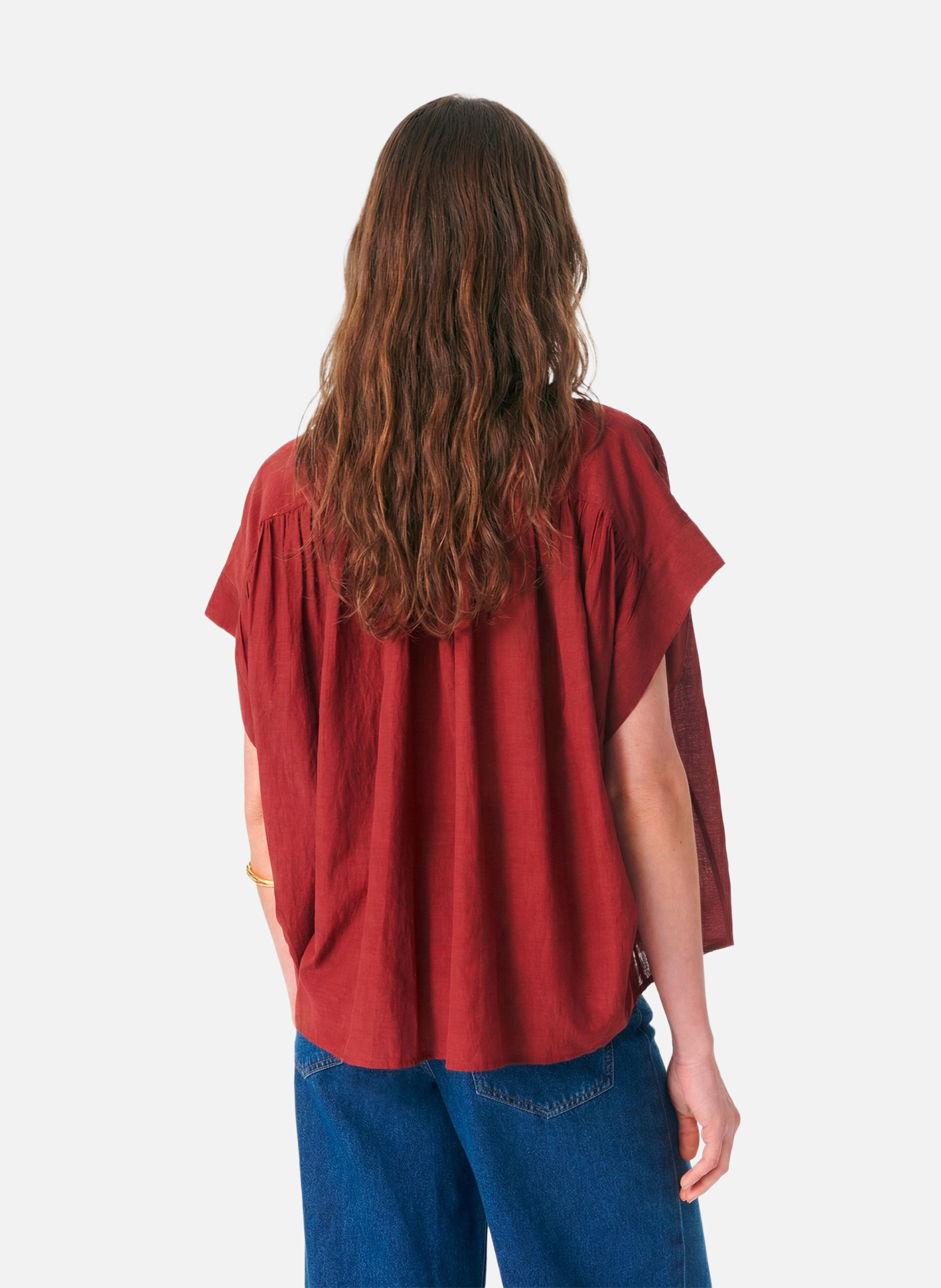 Blouse cory VANESSA BRUNO Rouge