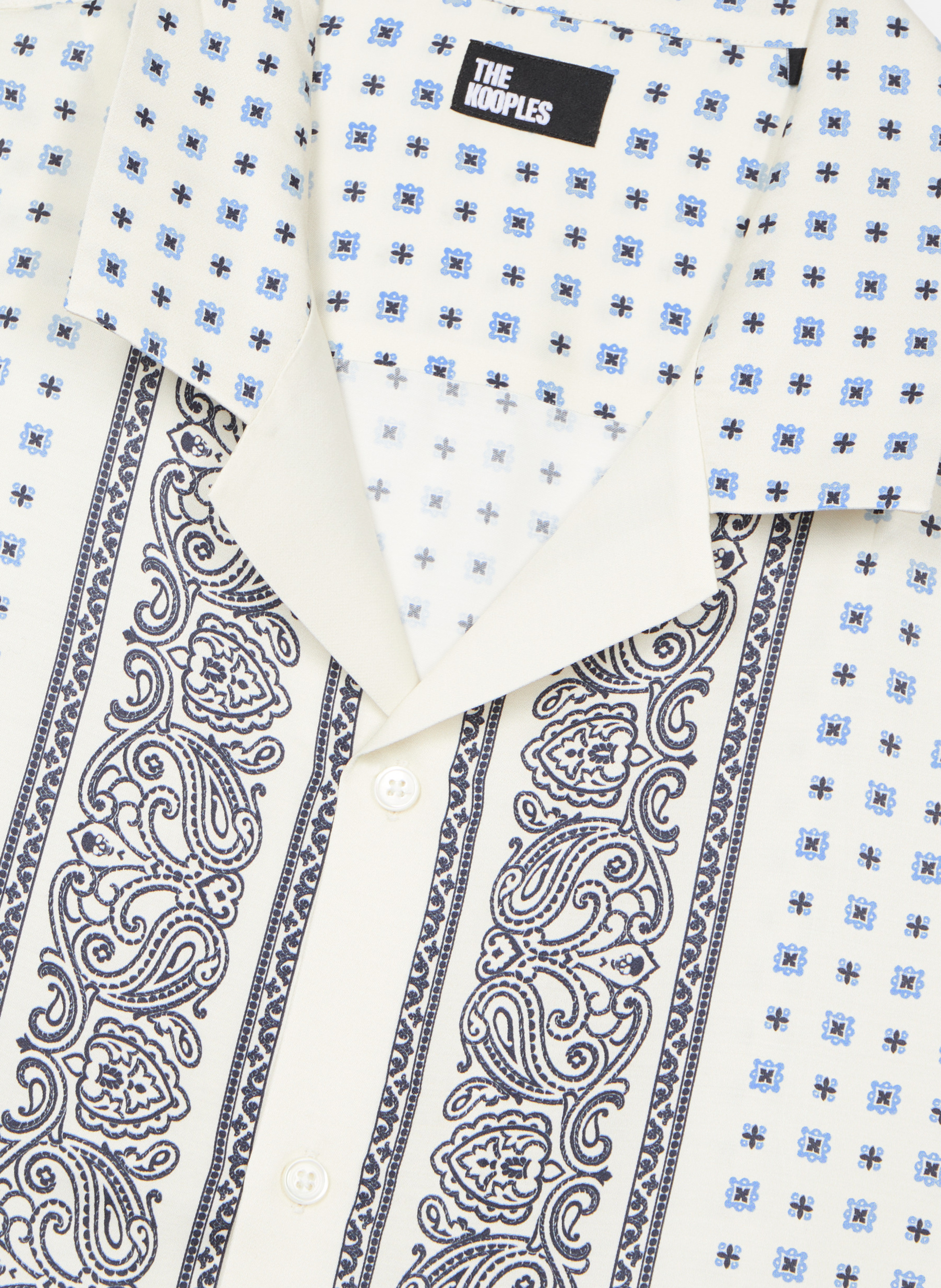 Chemise manches courtes imprimé bandana THE KOOPLES Beige