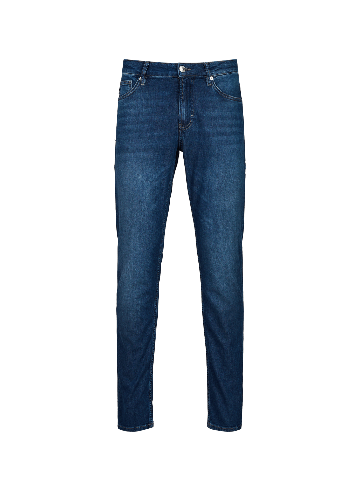 Cotton slim-fit jeans STRELLSON Blue