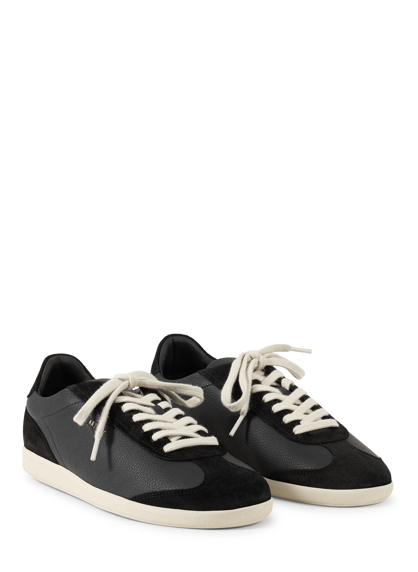 Sneakers Zane con logo dorato in pelle AXEL ARIGATO Nero