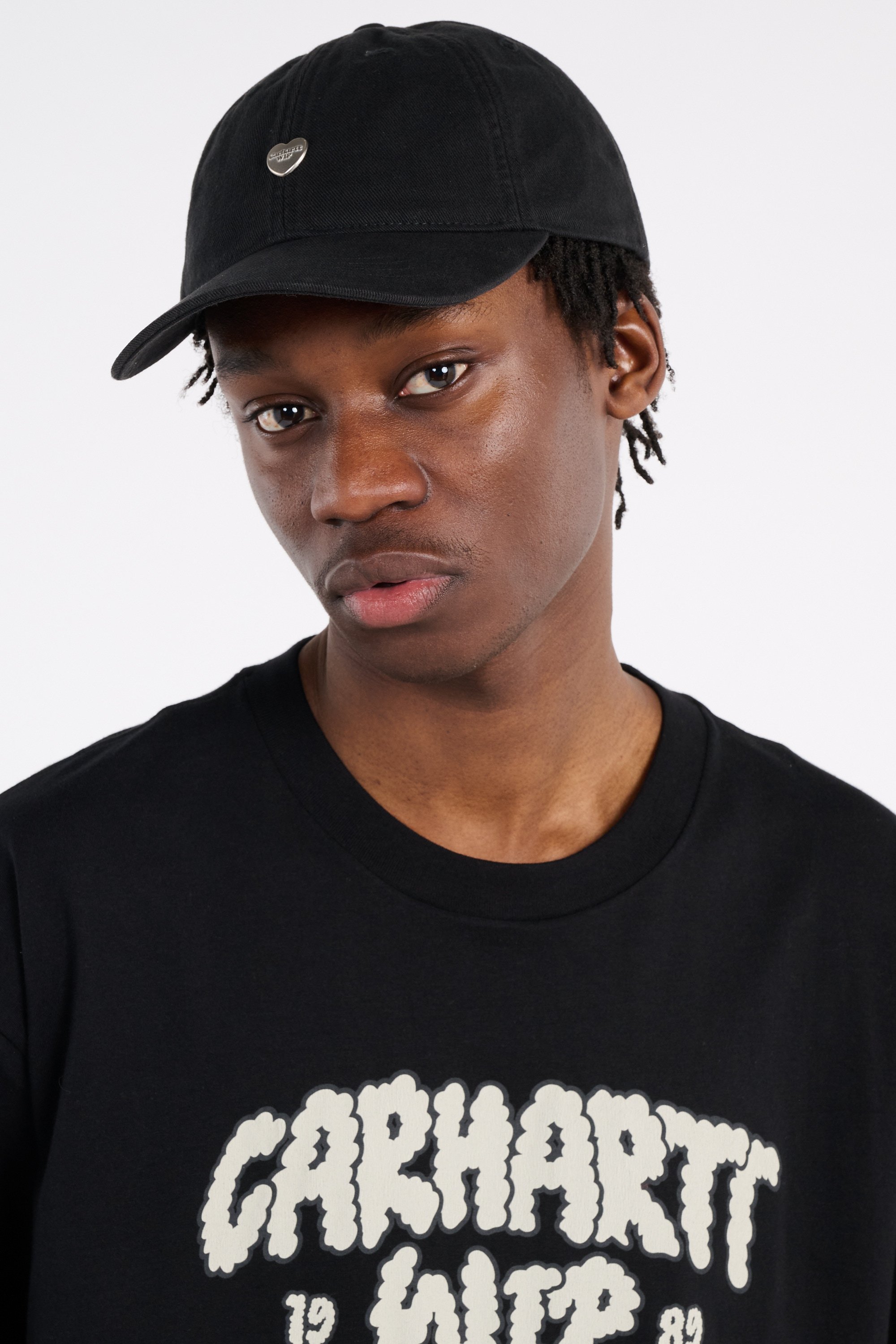 Casquette heart metal cap CARHARTT WIP Noir
