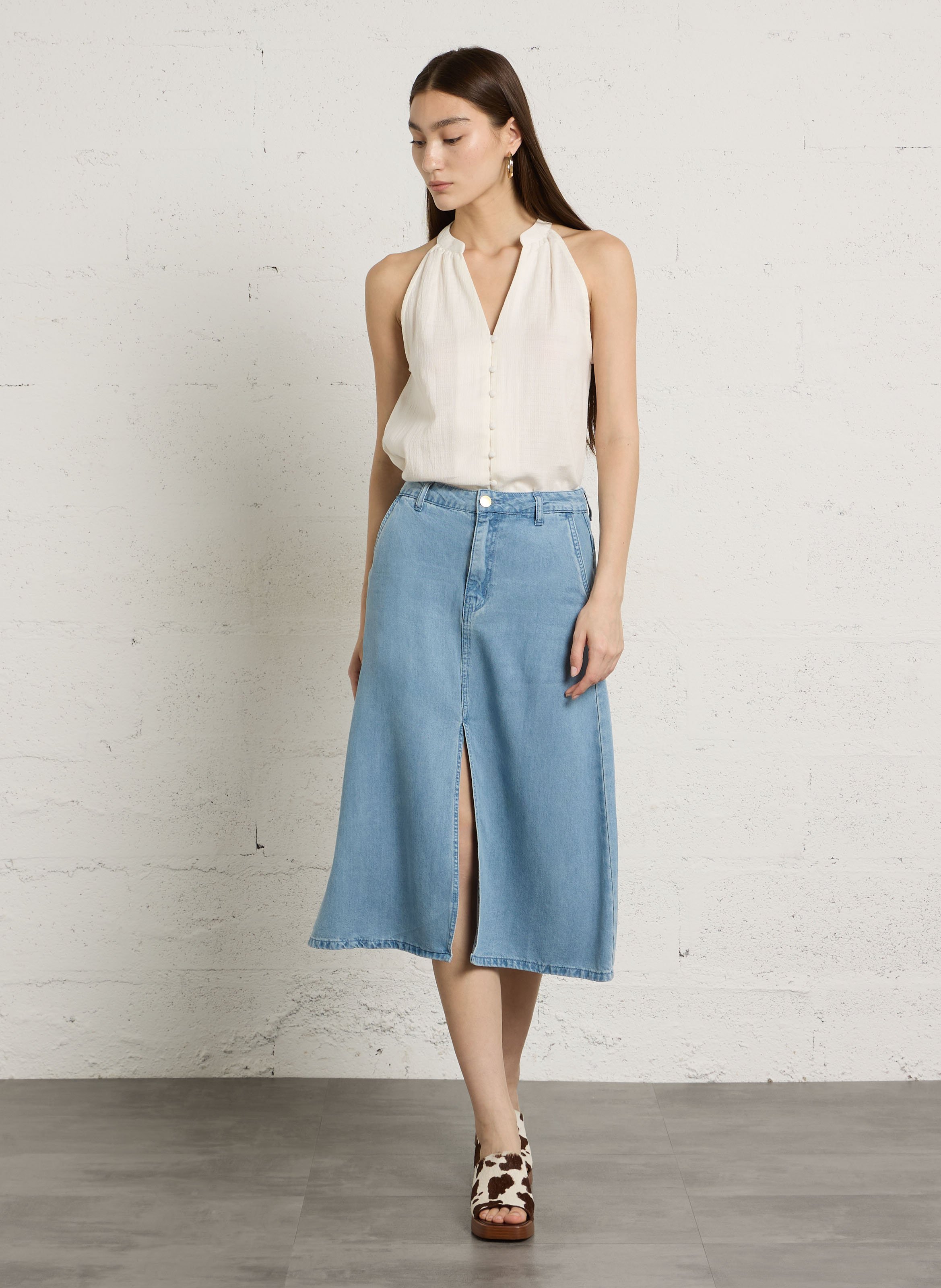 Mules en cuir pony imprimé renata BOBBIES Multicolore