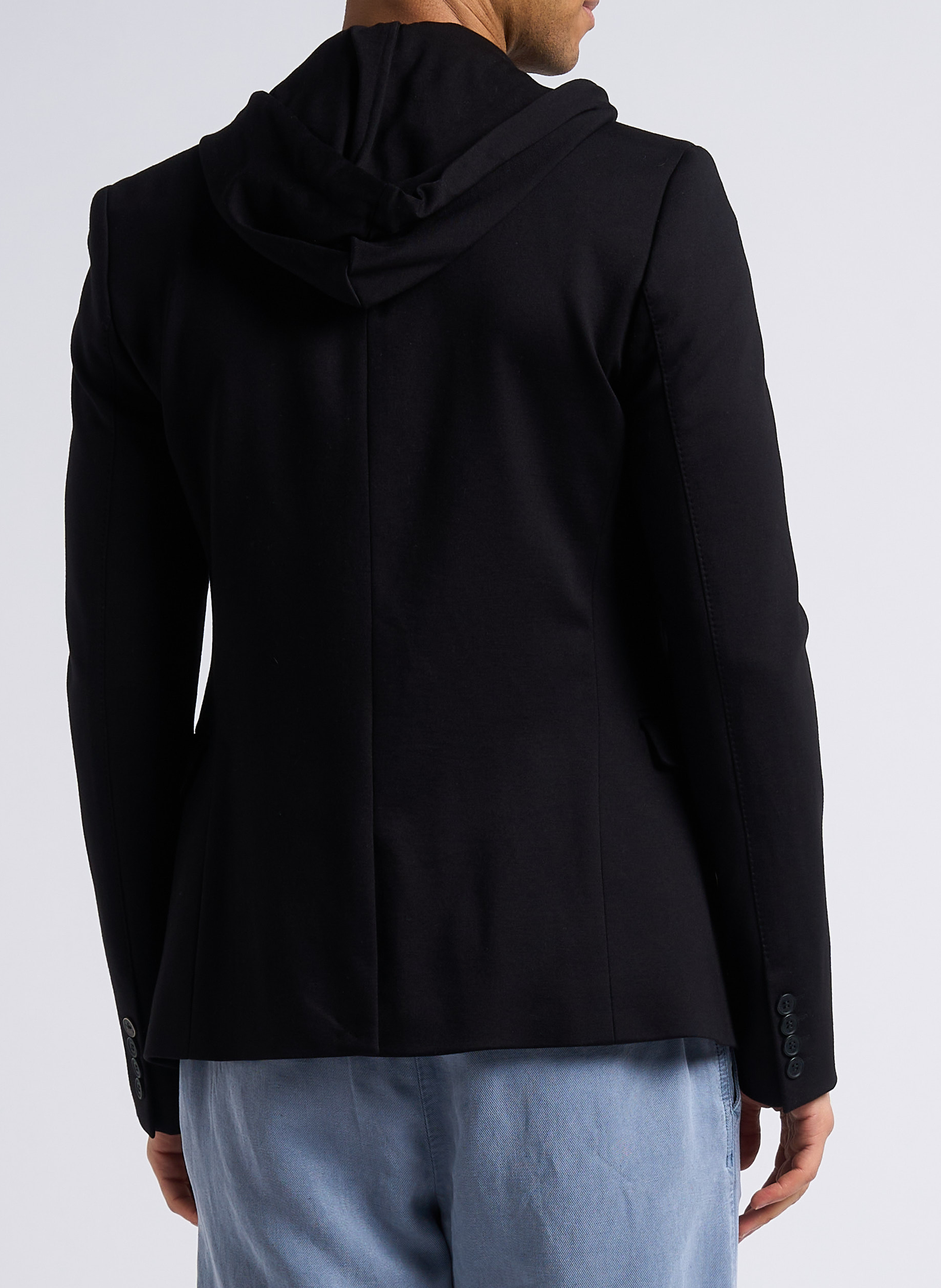 Veste col classique à capuche IKKS Noir