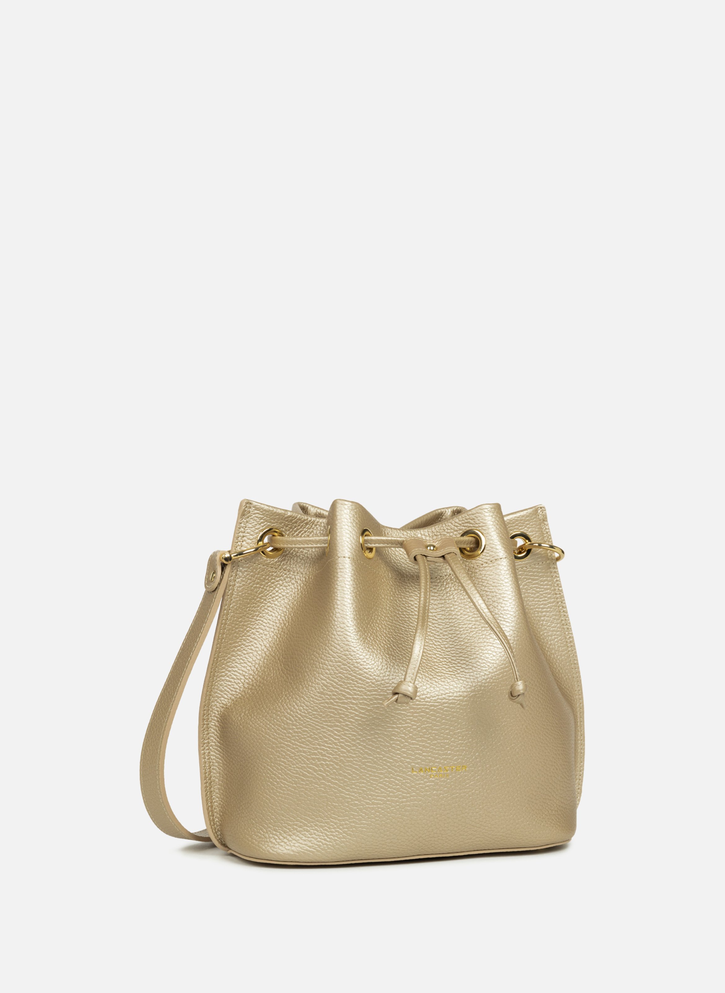 M bucket bag - alba double LANCASTER Golden