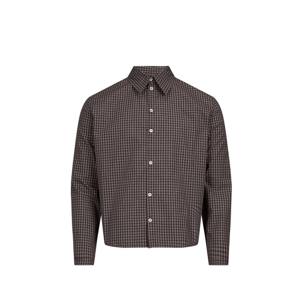 Chemise droite à carreaux Chemise droite à carreaux