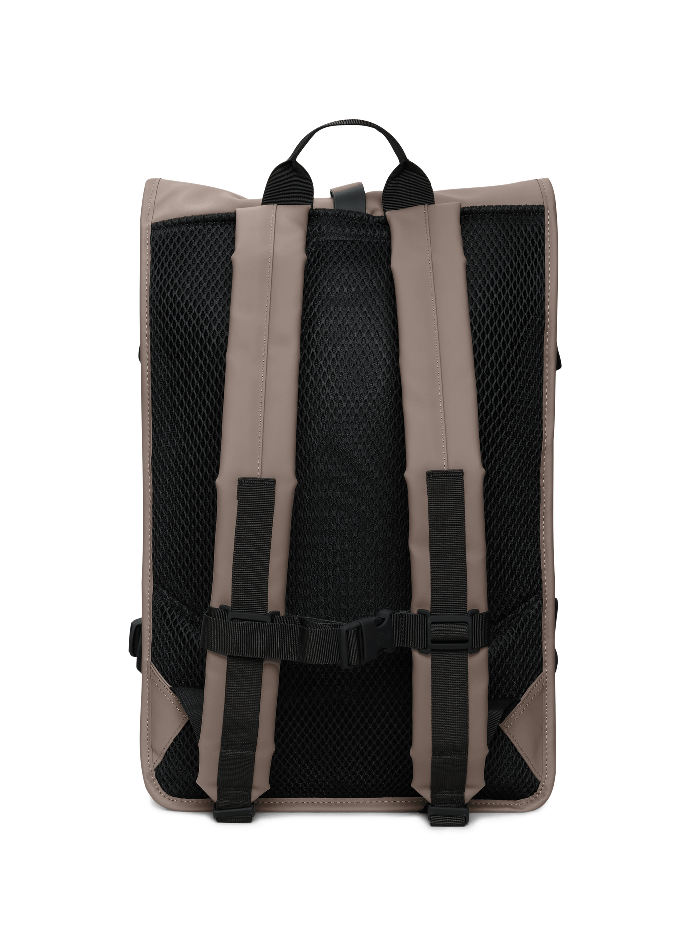 Rolltop Rucksack Large Backpack | Beige RAINS Men