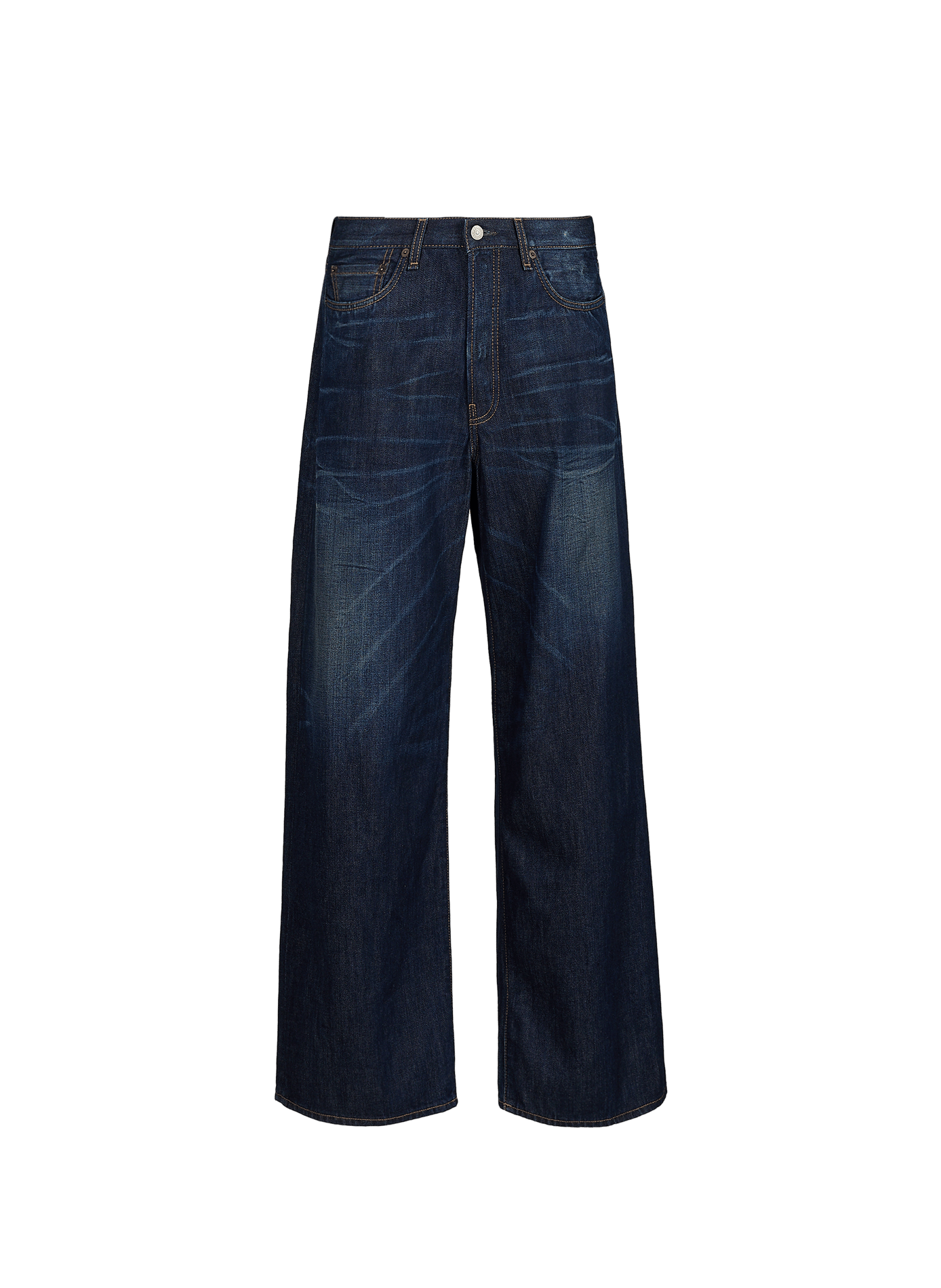 Jean large en coton 1981 ACNE STUDIOS Bleu