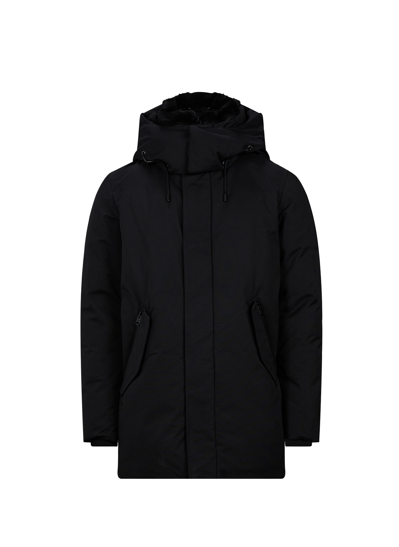 Manteu col montant à capuche  MACKAGE Noir